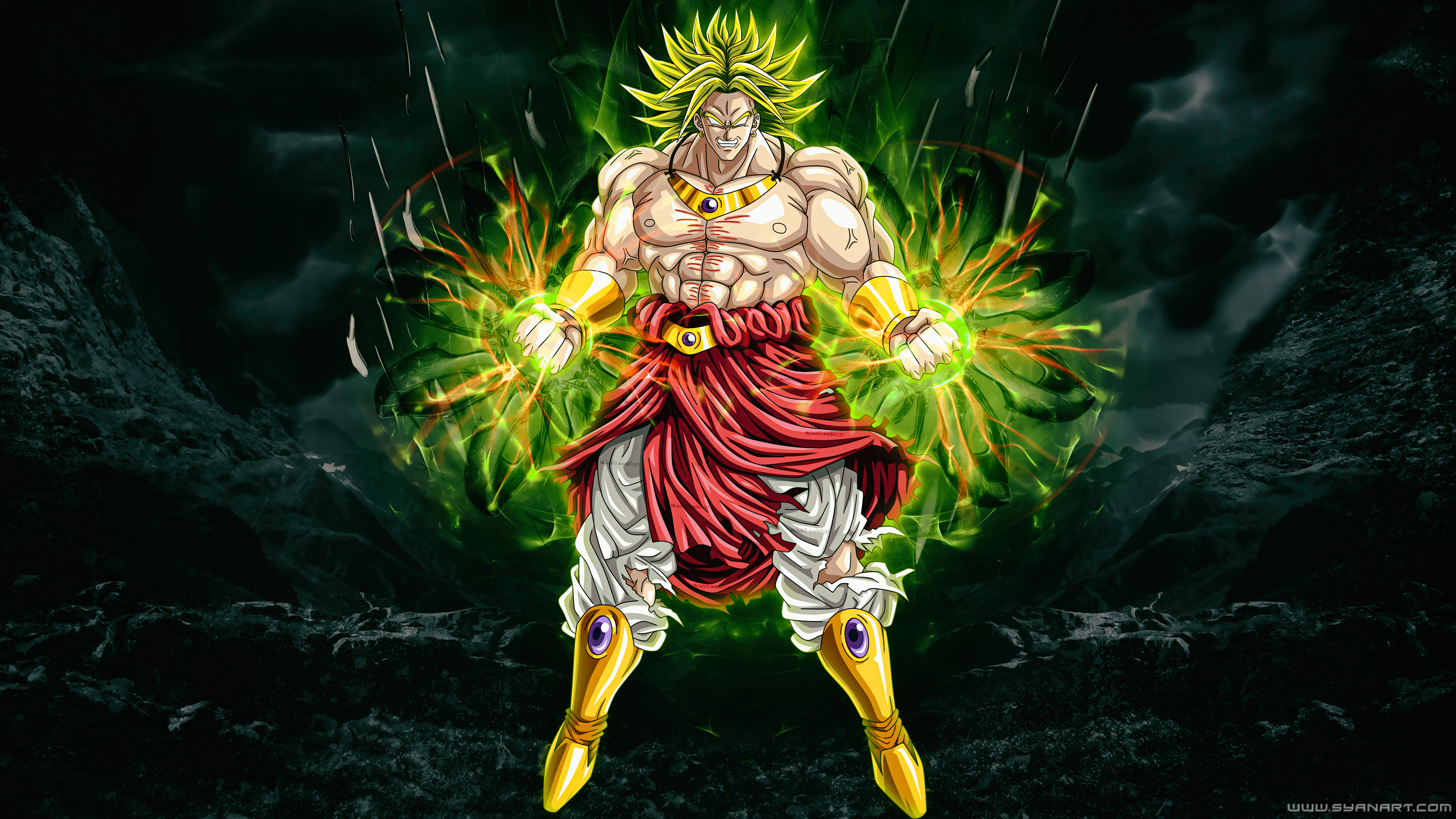 Unstoppable Broly 4K Wallpapers