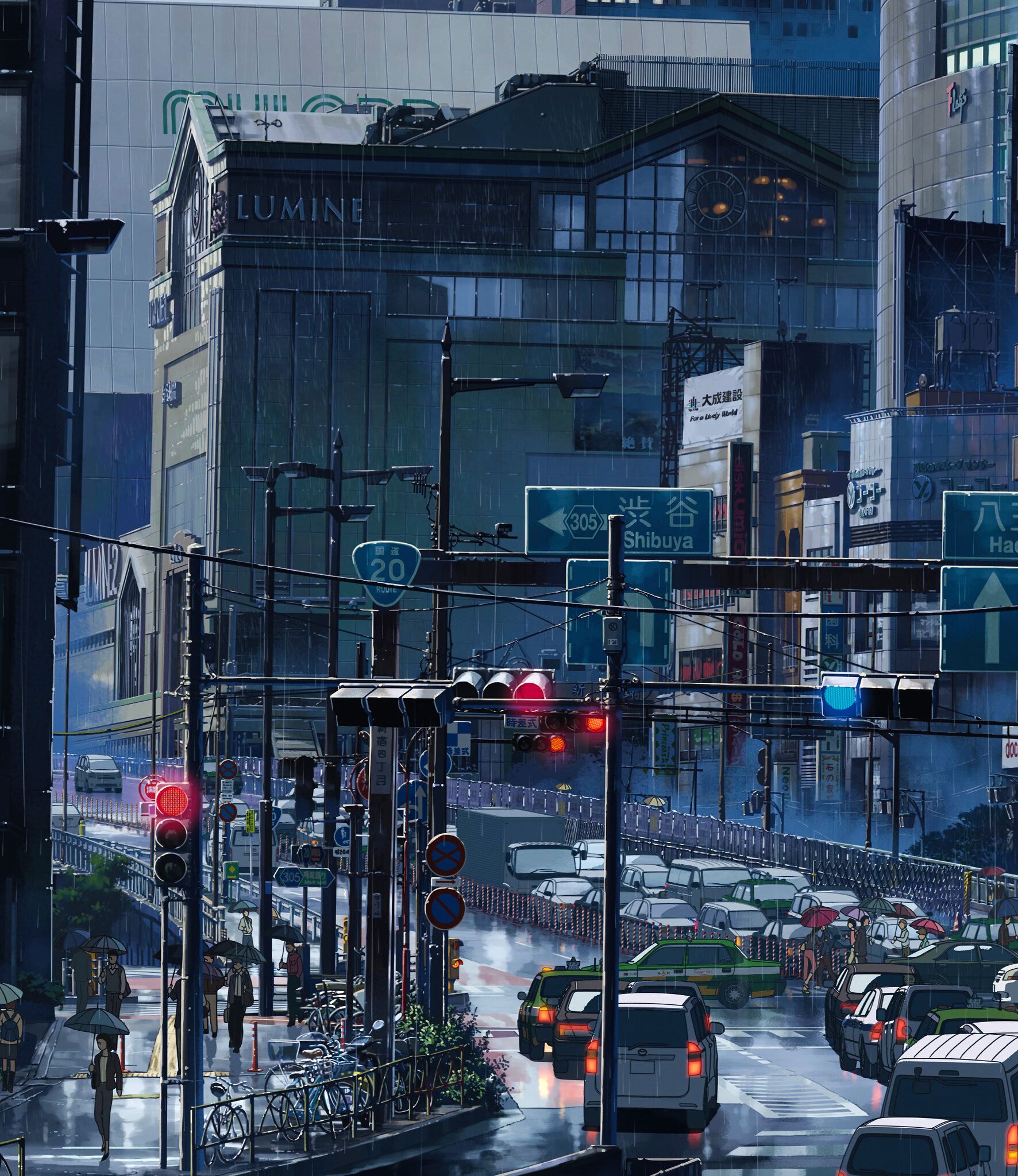 Urban Anime Art Wallpapers