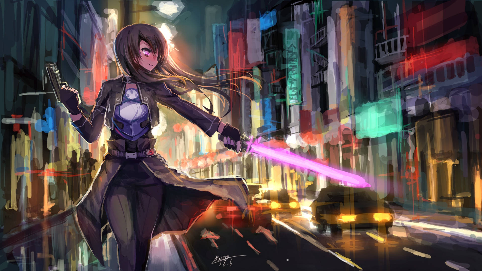 Urban Anime Art Wallpapers