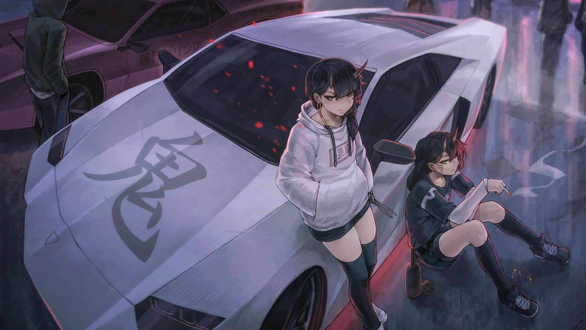 Urban Anime Art Wallpapers