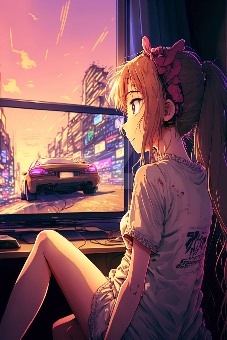 Urban Anime Art Wallpapers