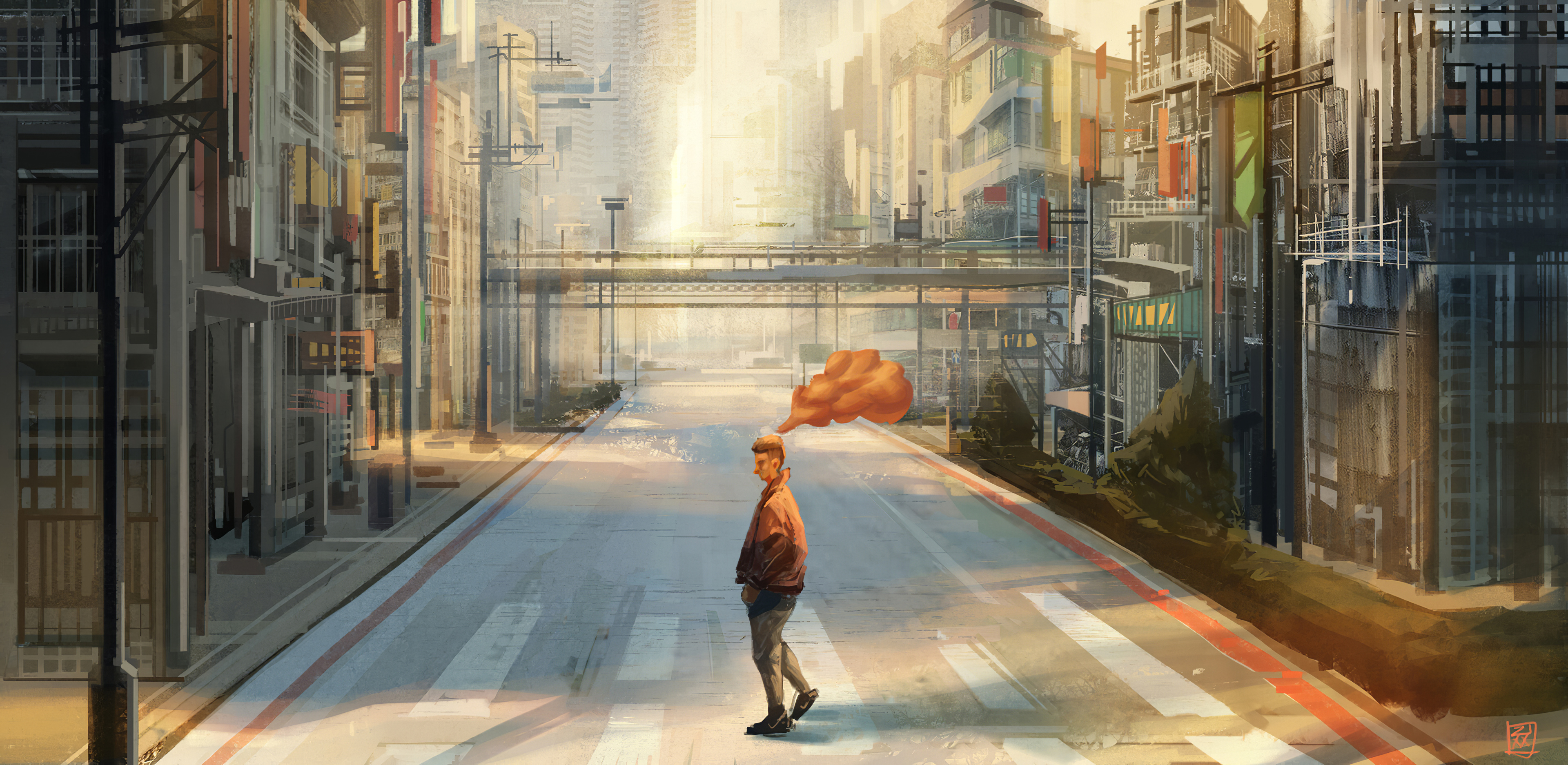 Urban Anime Art Wallpapers