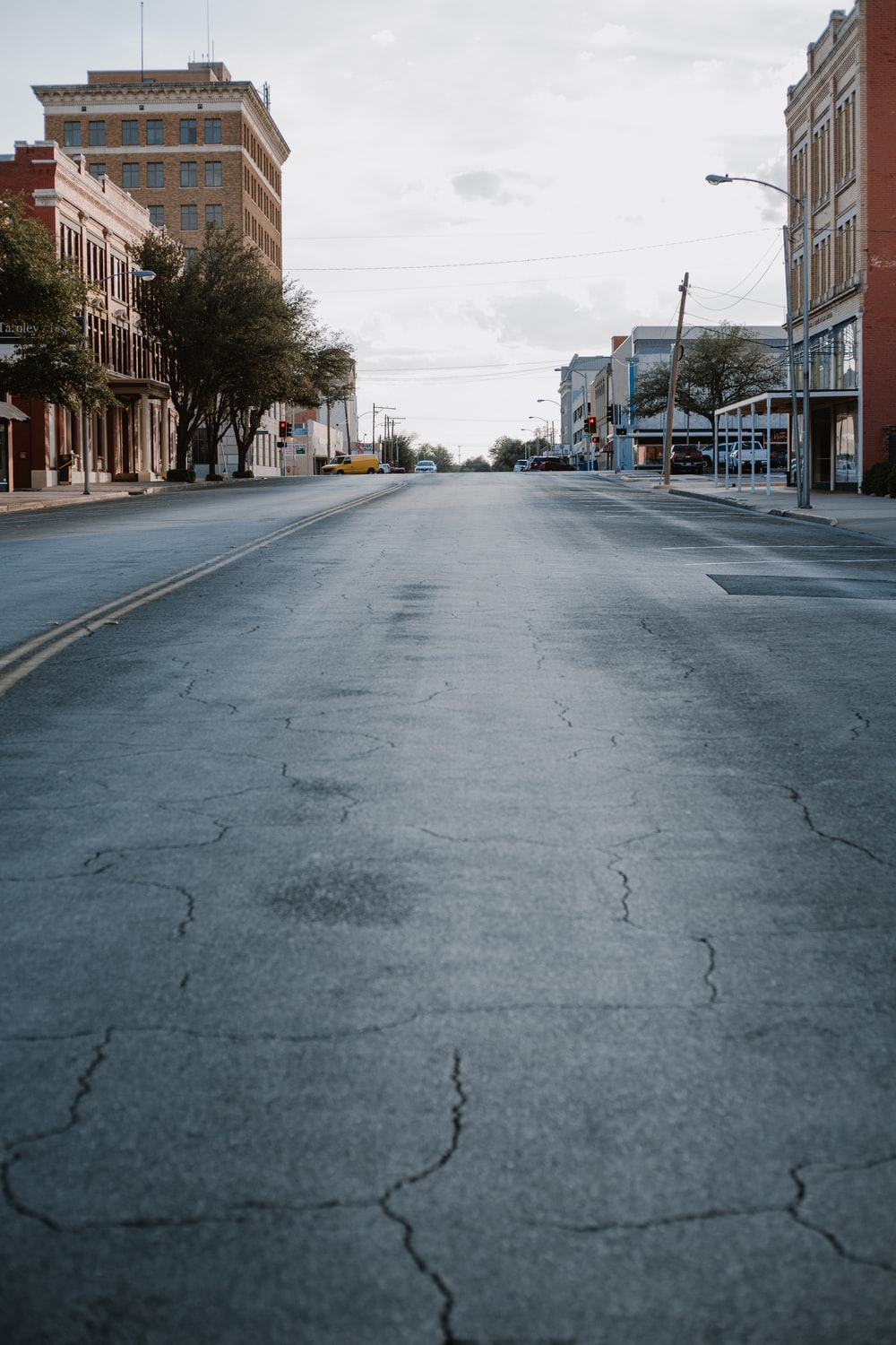 Urban City Street Background