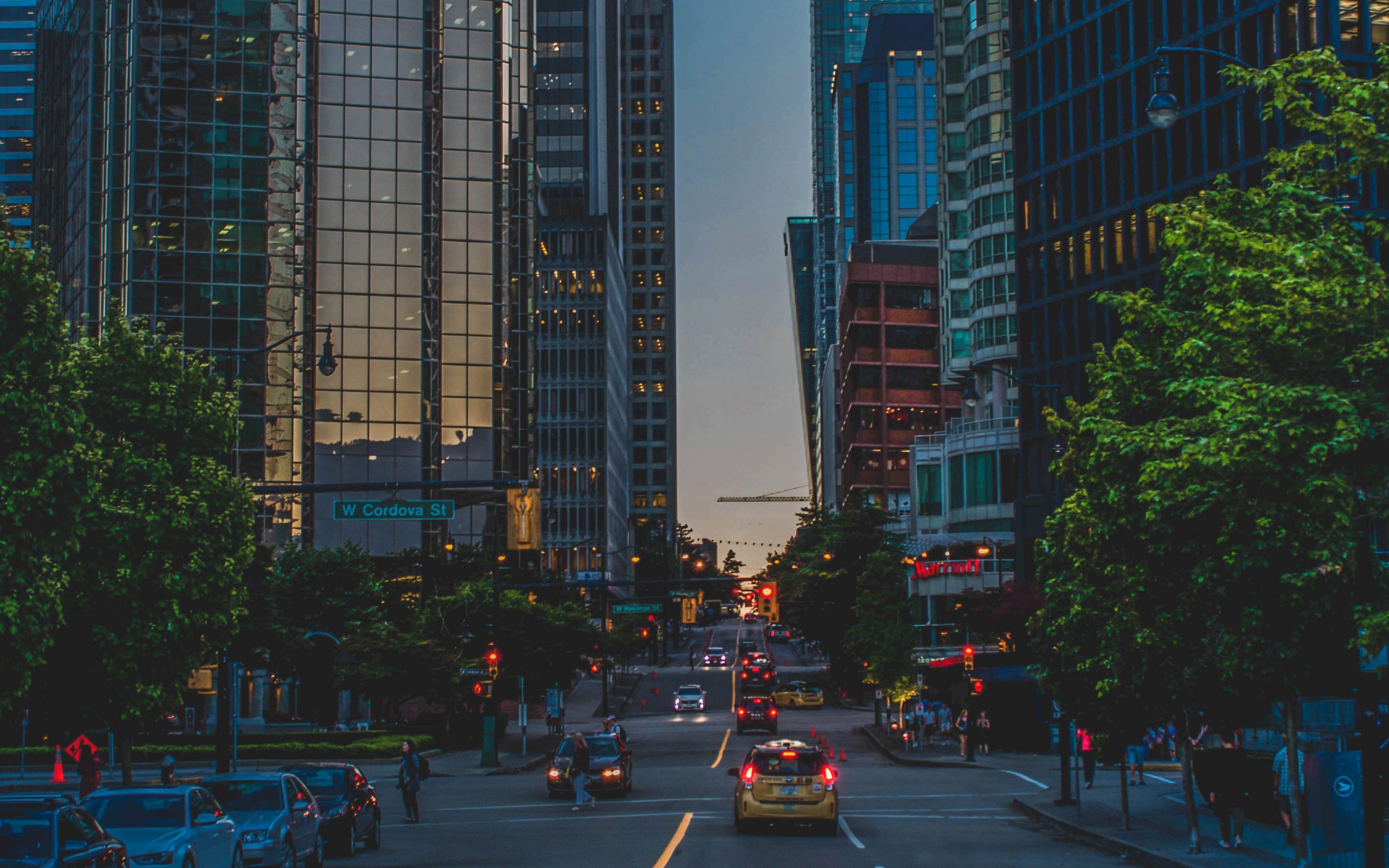 Usa California Road Sunlight Street View Wallpapers