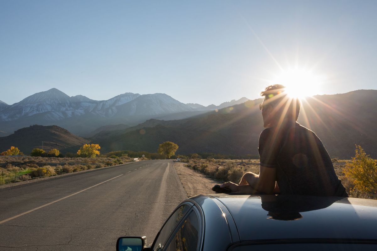 Usa California Road Sunlight Street View Wallpapers