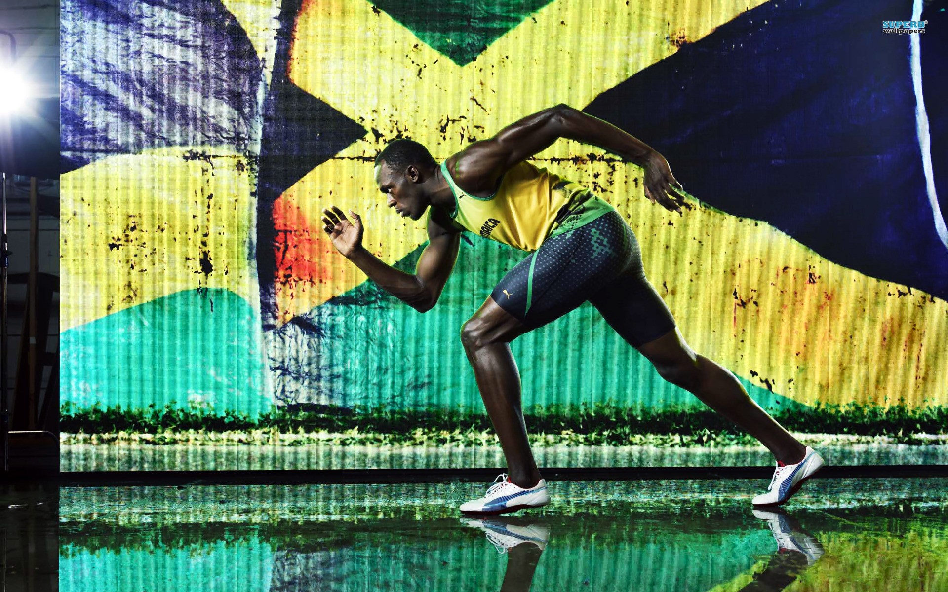 Usain Bolt - Bring The Beat Wallpapers