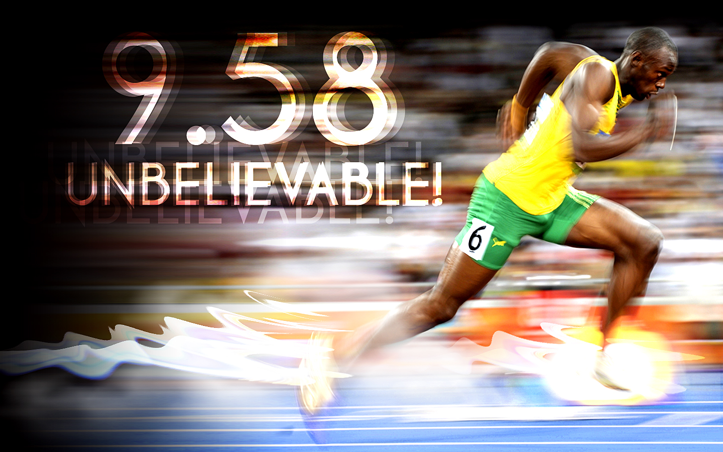 Usain Bolt - Bring The Beat Wallpapers