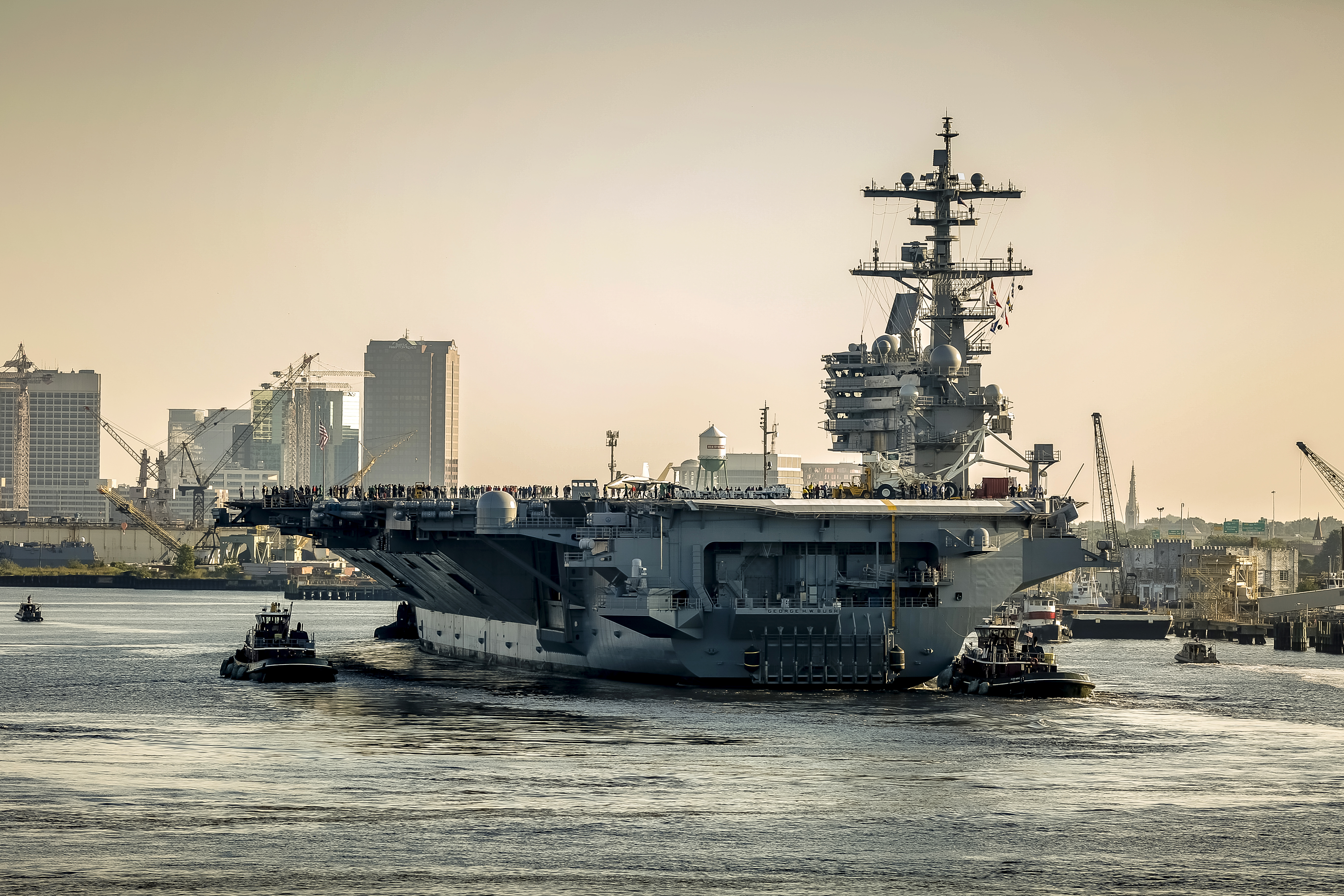 Uss George H.W. Bush (Cvn-77) Wallpapers