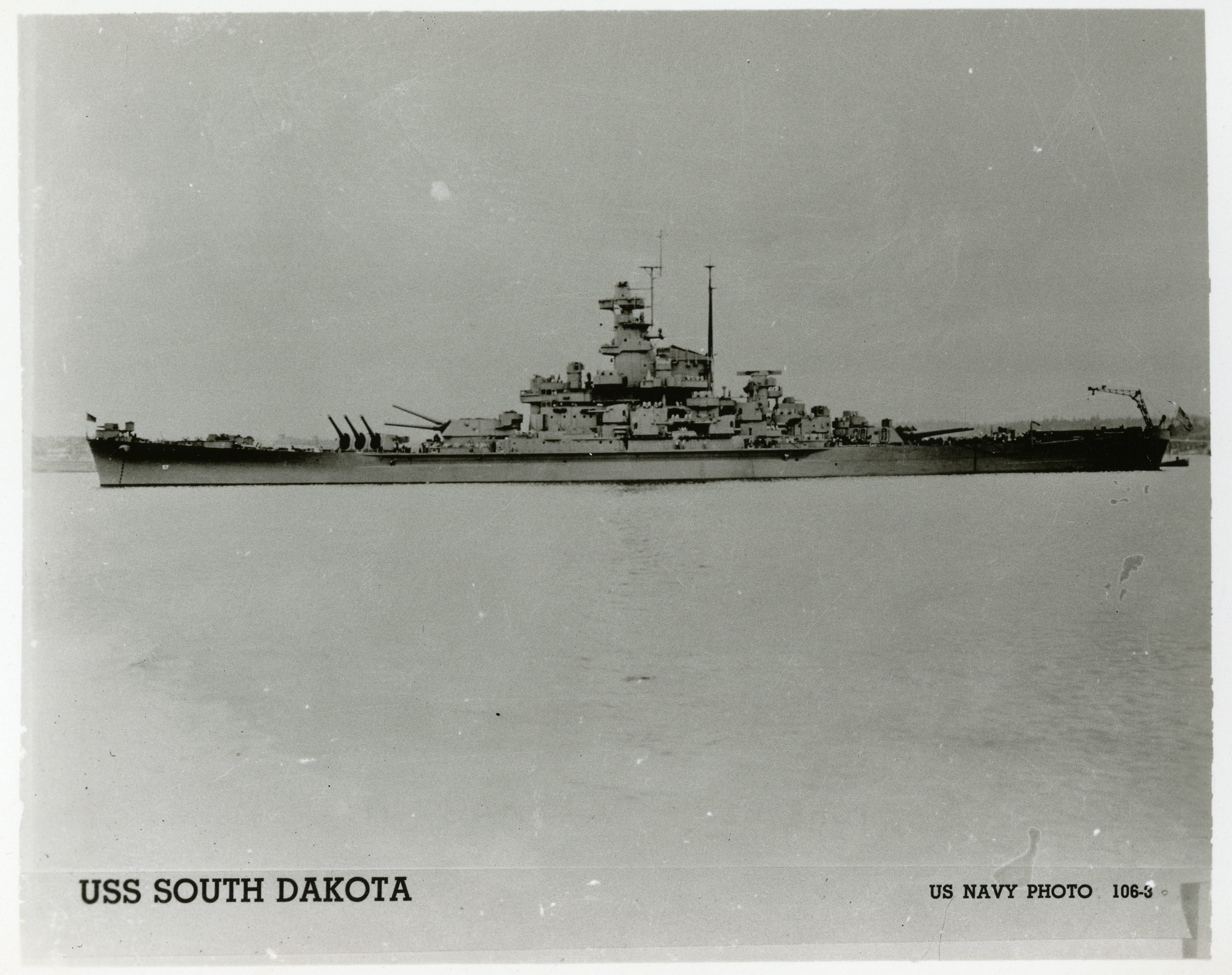 Uss South Dakota (Bb-57) Wallpapers