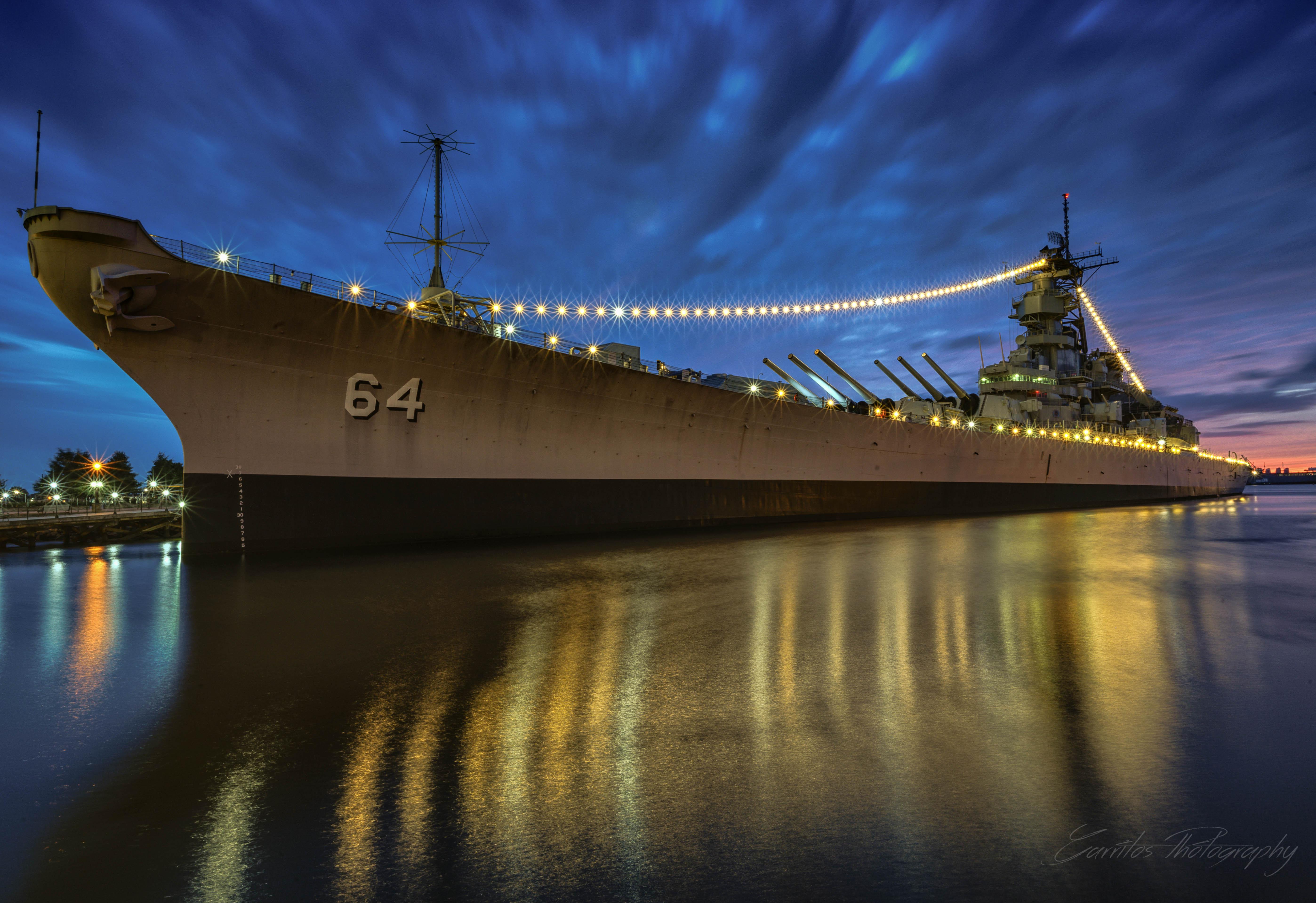 Uss Wisconsin (Bb-64) Wallpapers