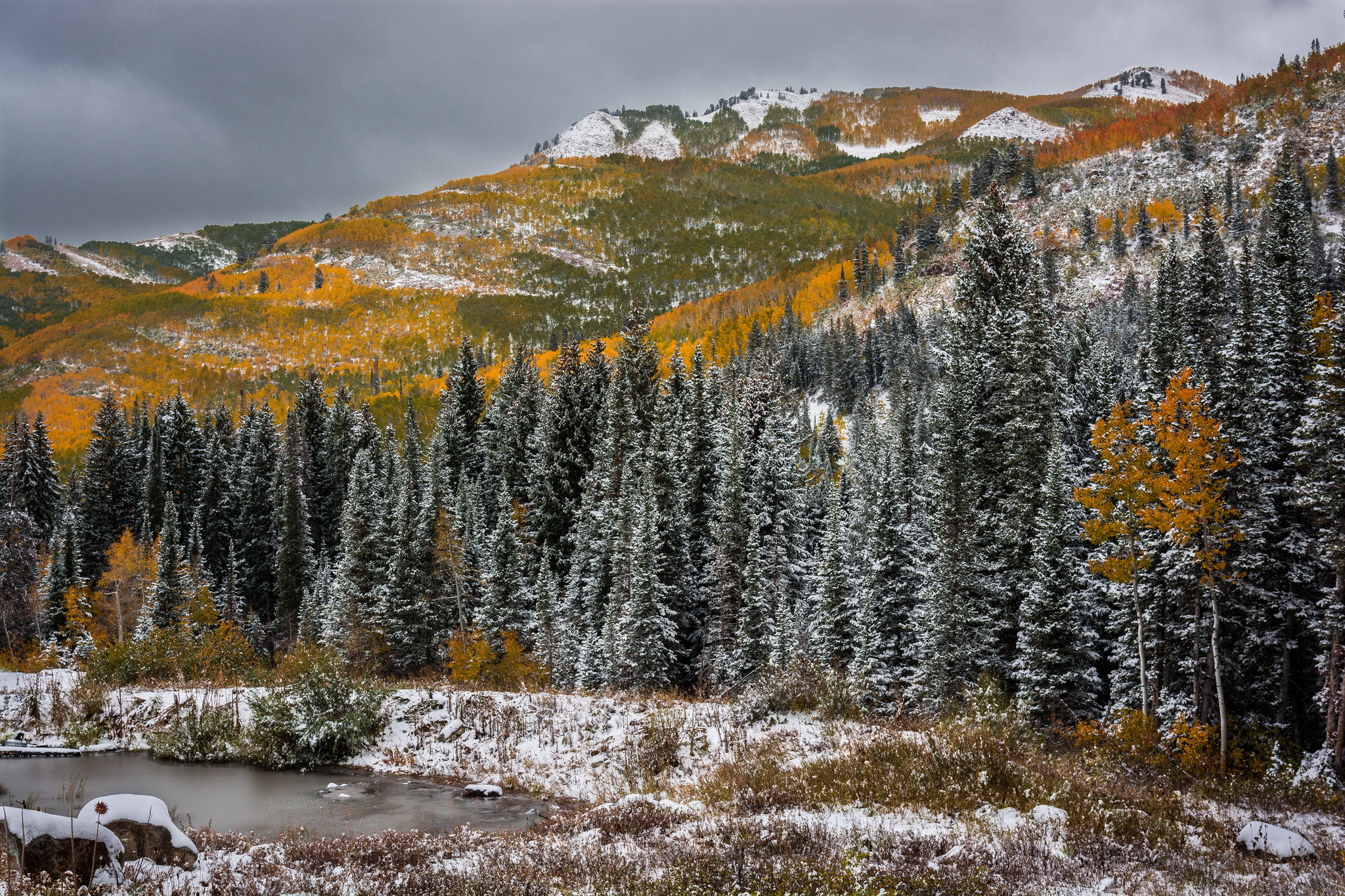 Utah Winter Mountains Wallpapers