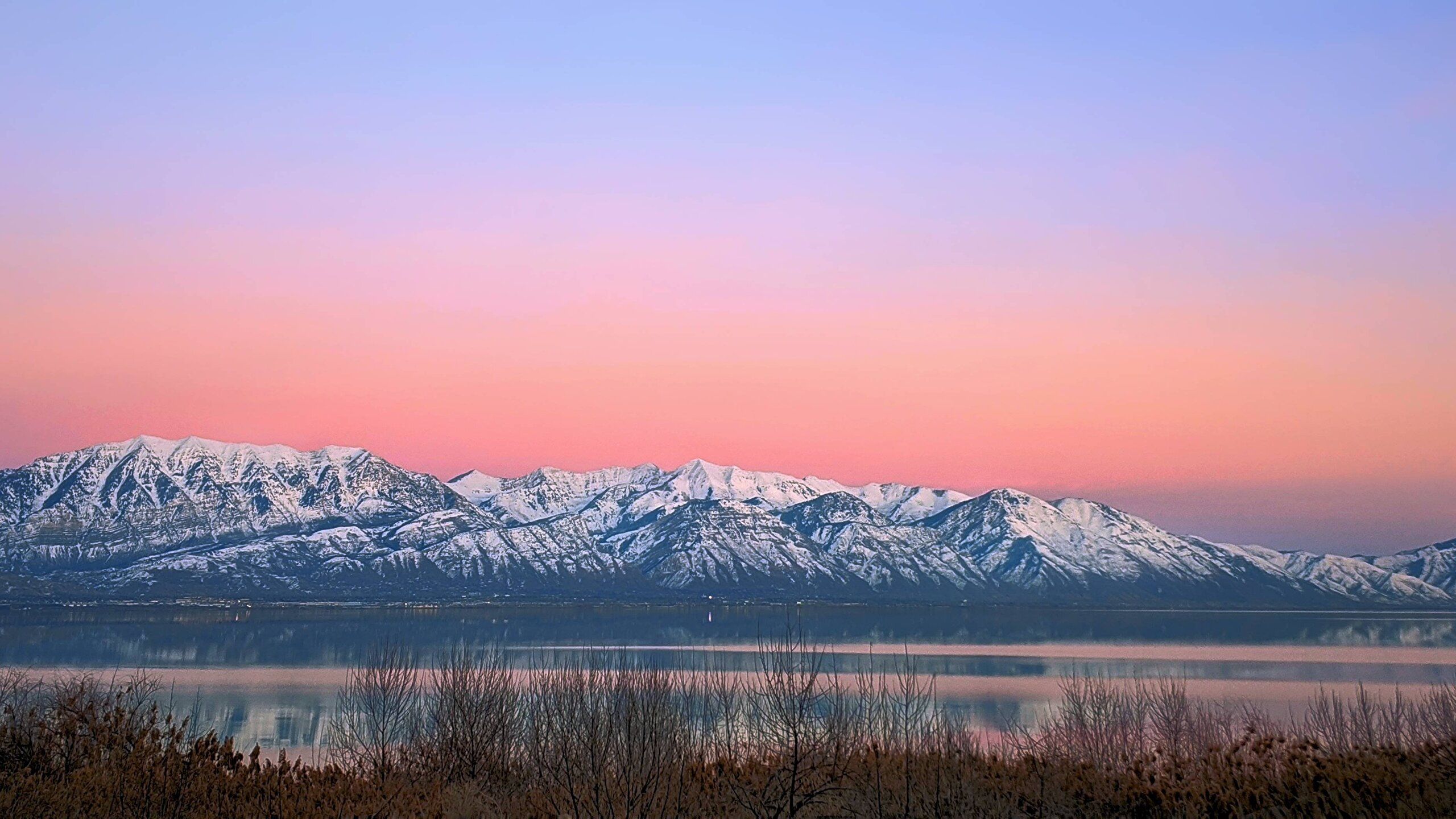 Utah Winter Mountains Wallpapers