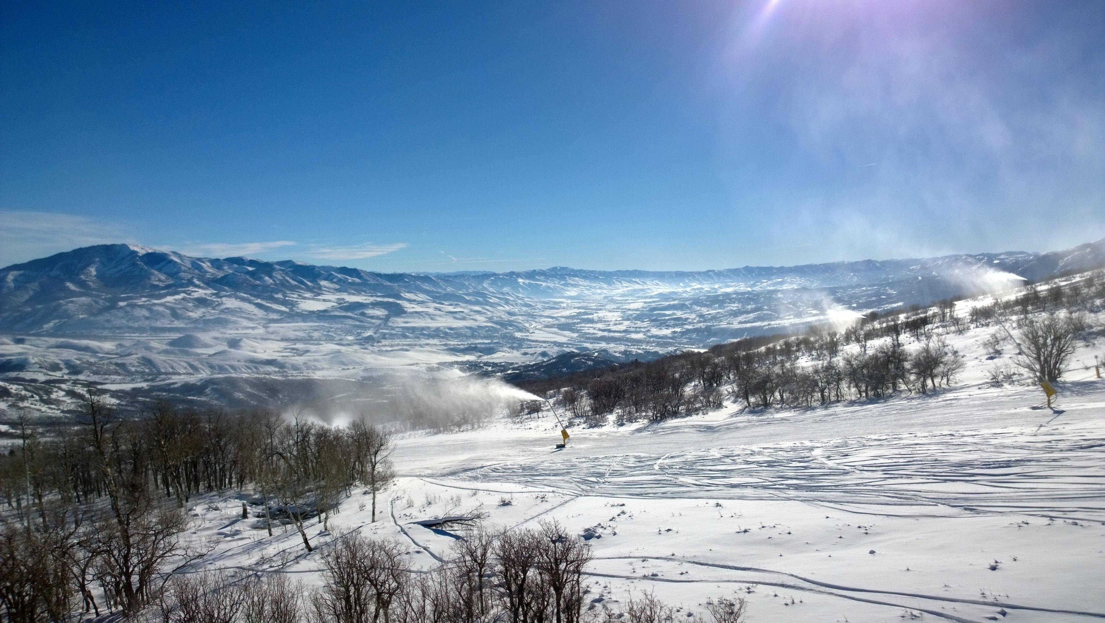 Utah Winter Mountains Wallpapers