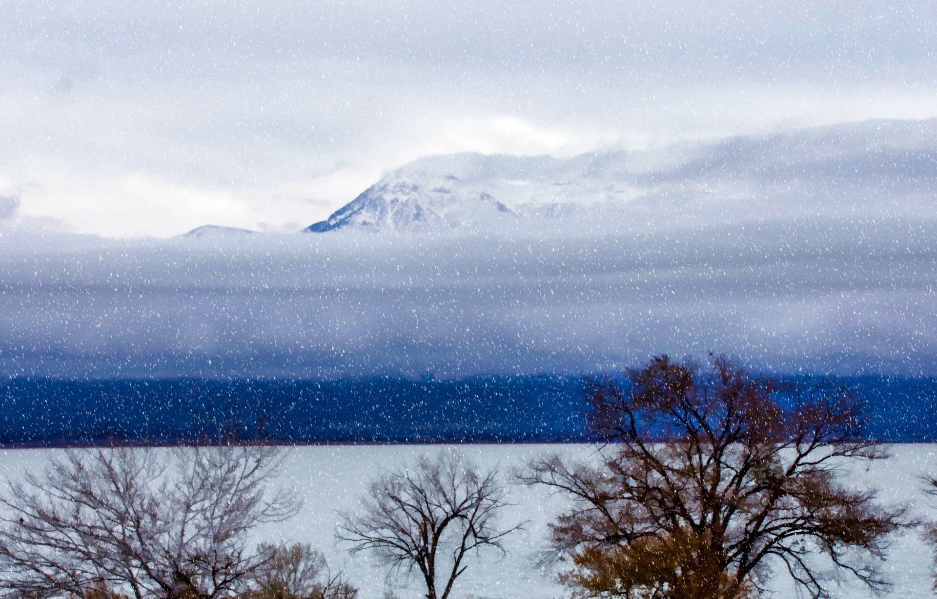 Utah Winter Mountains Wallpapers