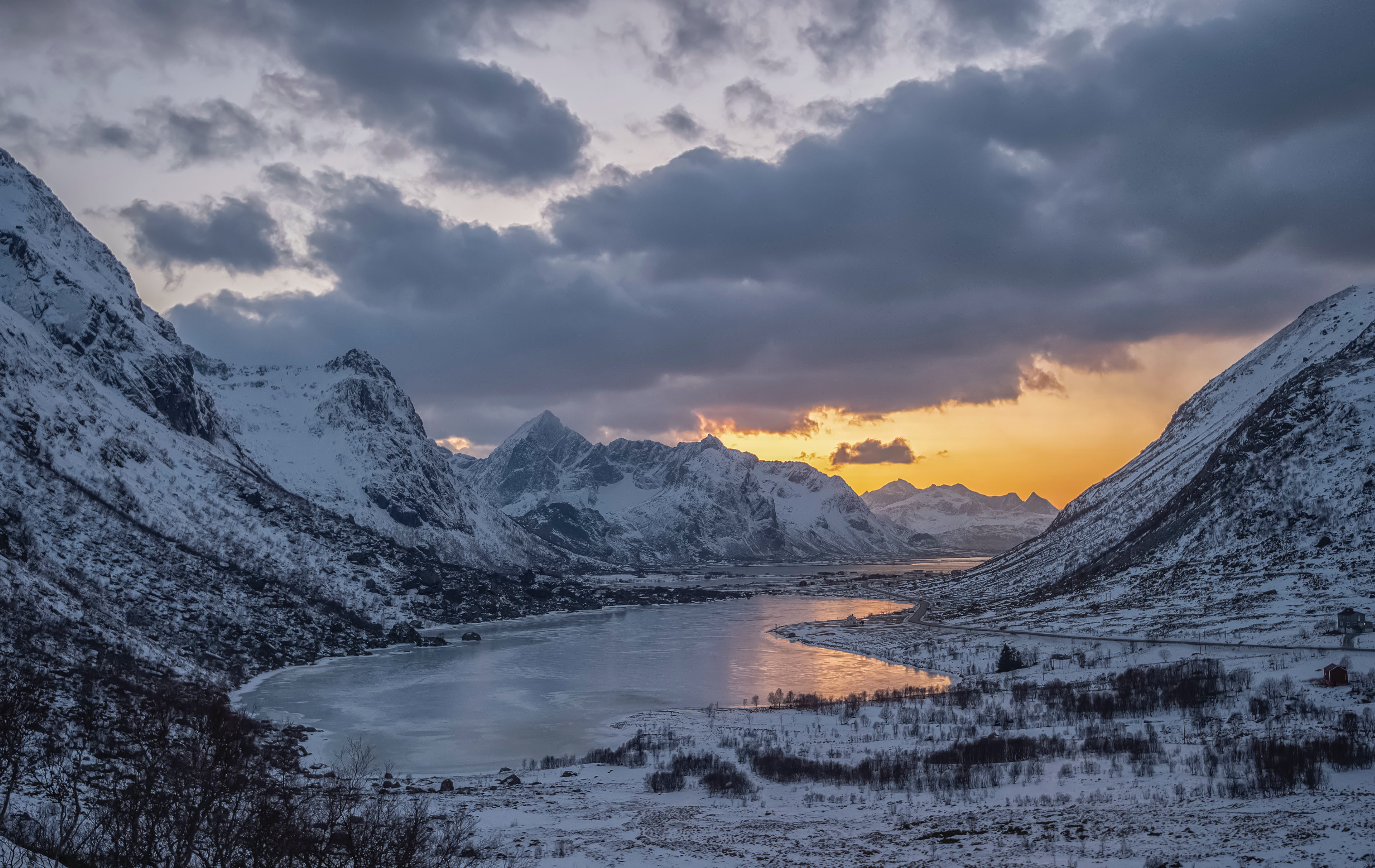 Utakleiv Beach In Norway Wallpapers