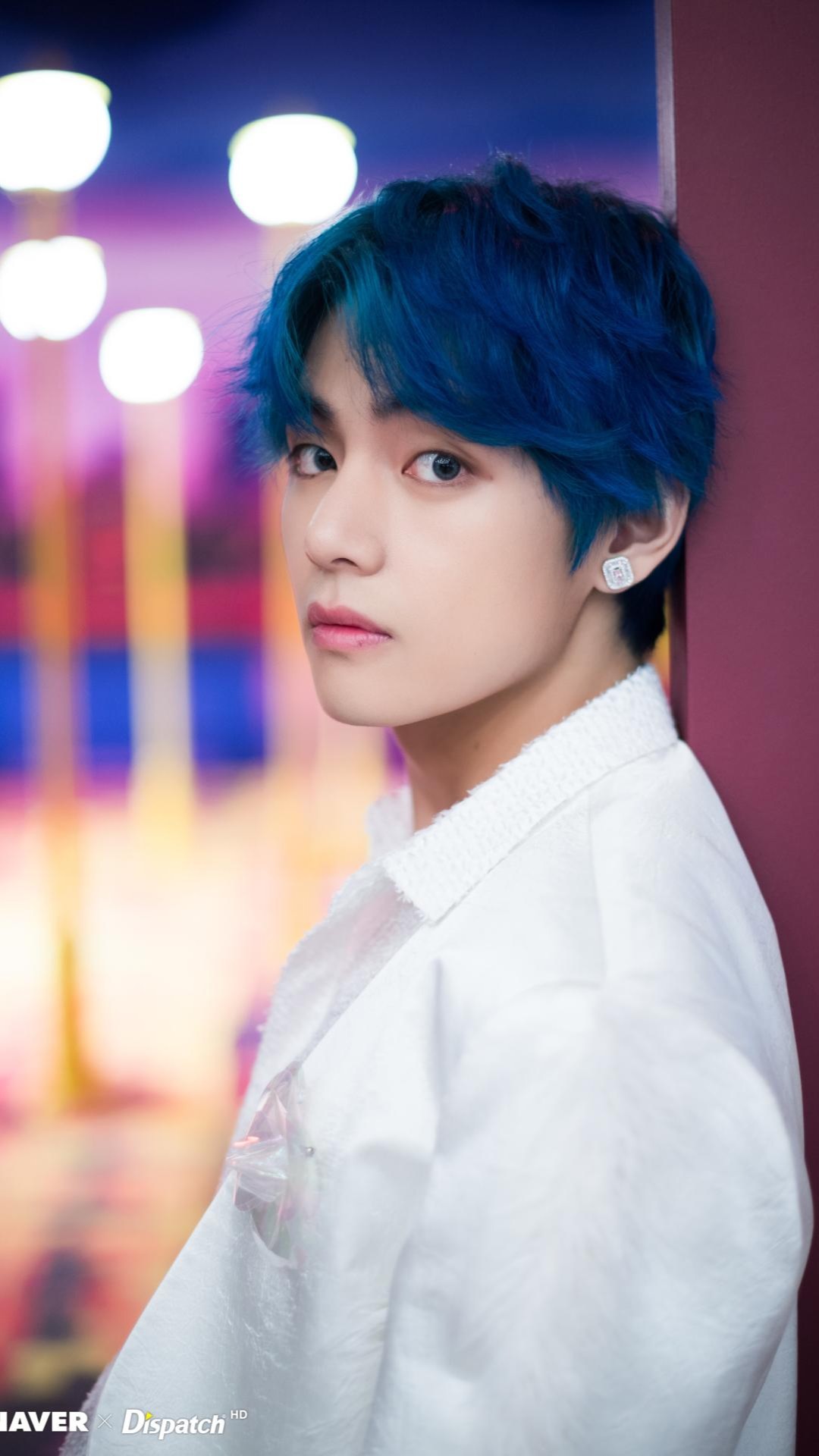 V Blue Hair Wallpapers