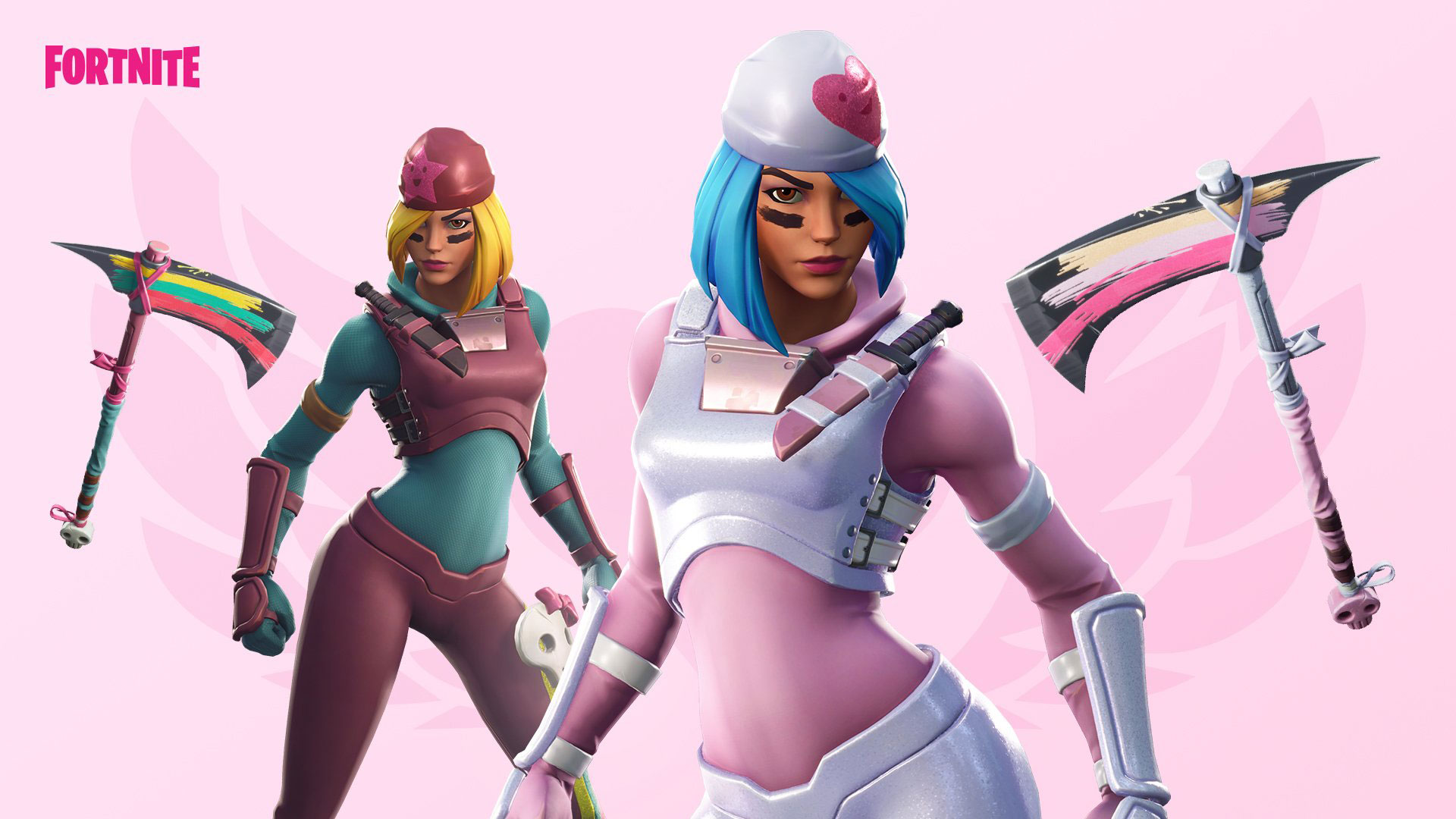 Valentine Skin Fortnite Wallpapers