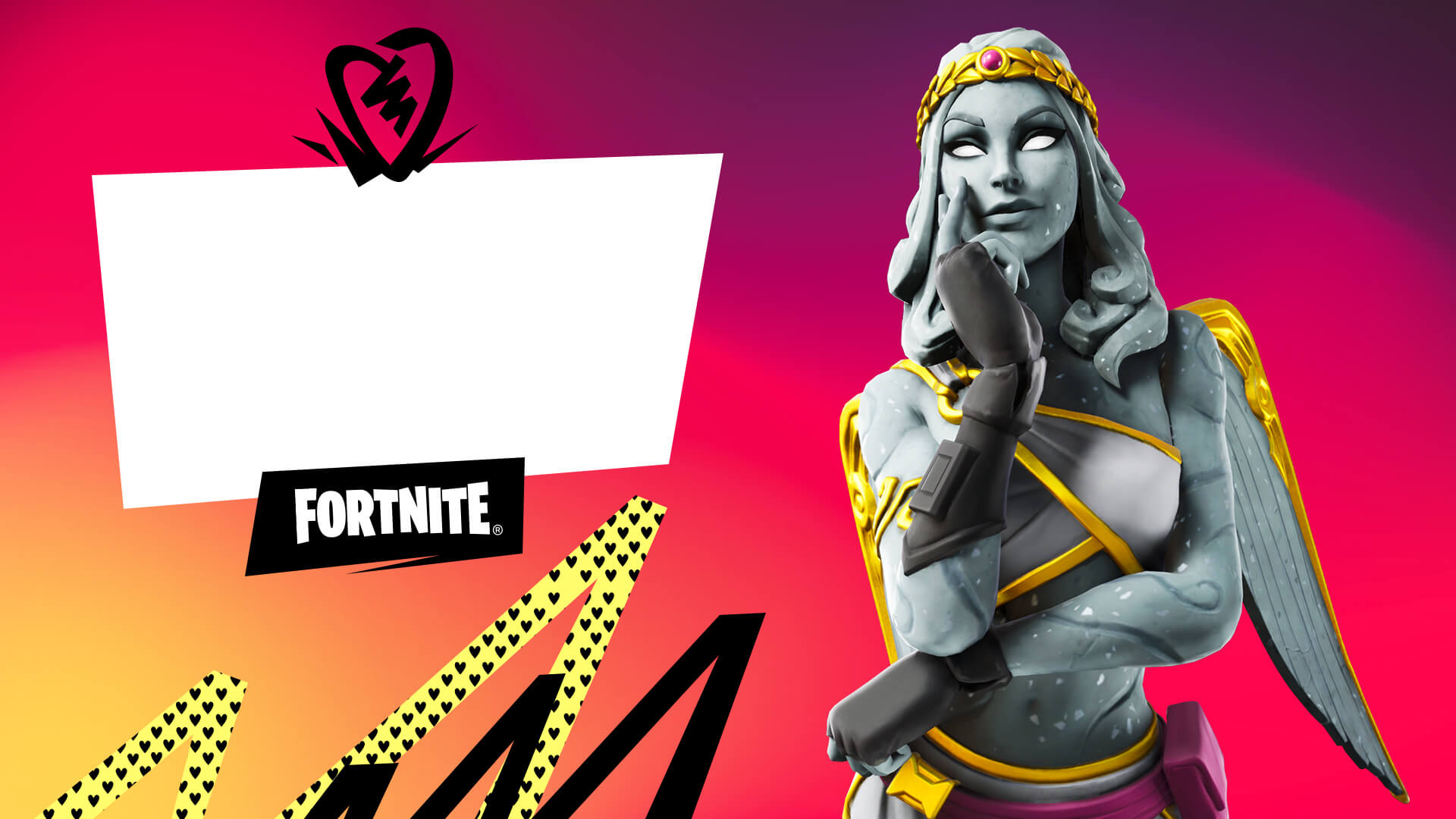 Valentine Skin Fortnite Wallpapers