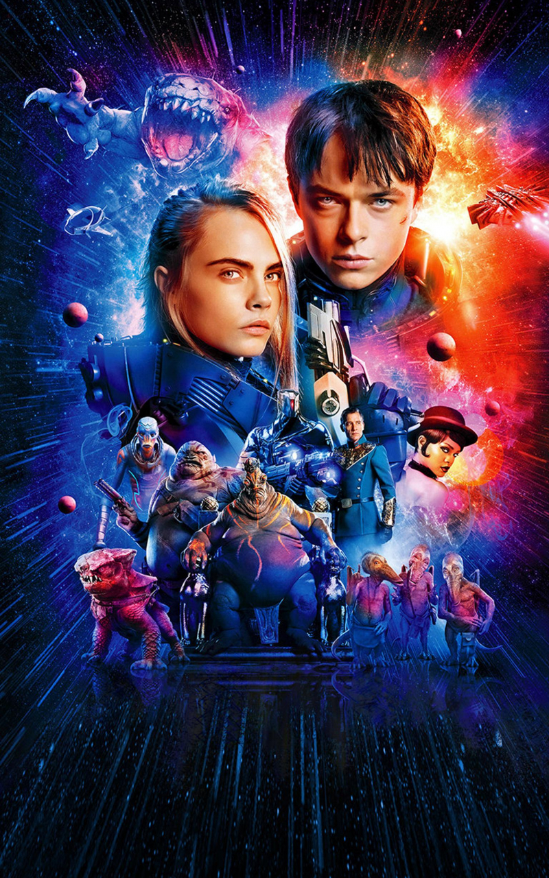 Valerian And The City Of A Thousand Planets Movie Poster 2017 Wallpapers