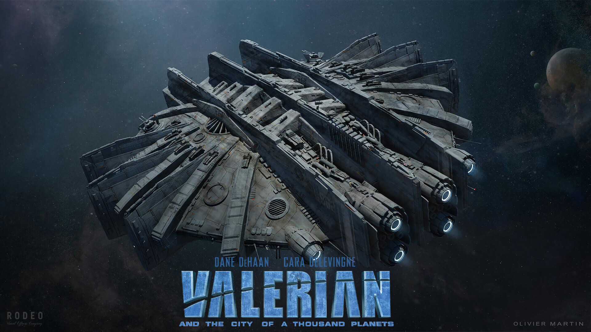 Valerian And The City Of A Thousand Planets Movie Poster 2017 Wallpapers