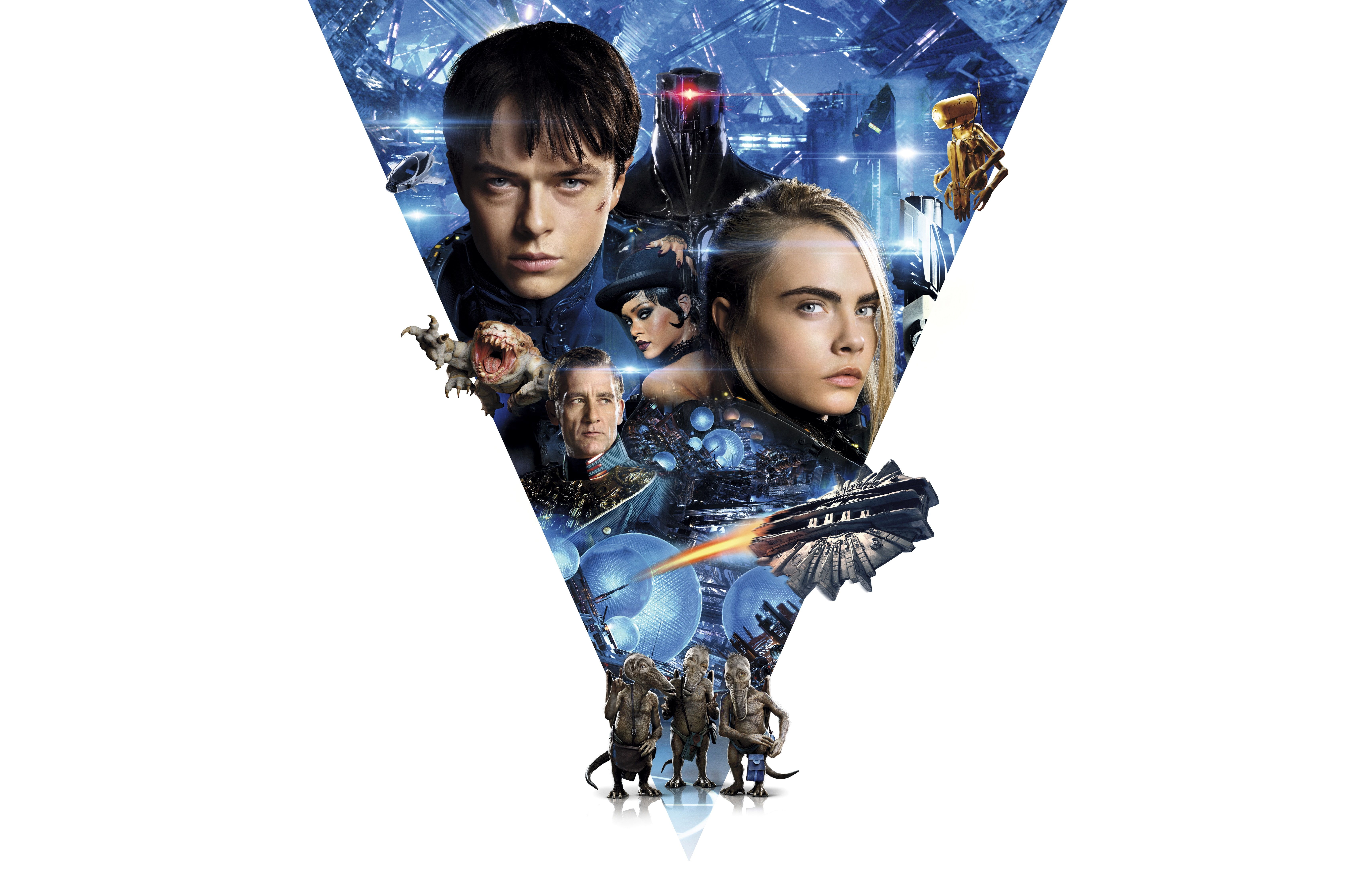 Valerian And The City Of A Thousand Planets Movie Poster Wallpapers