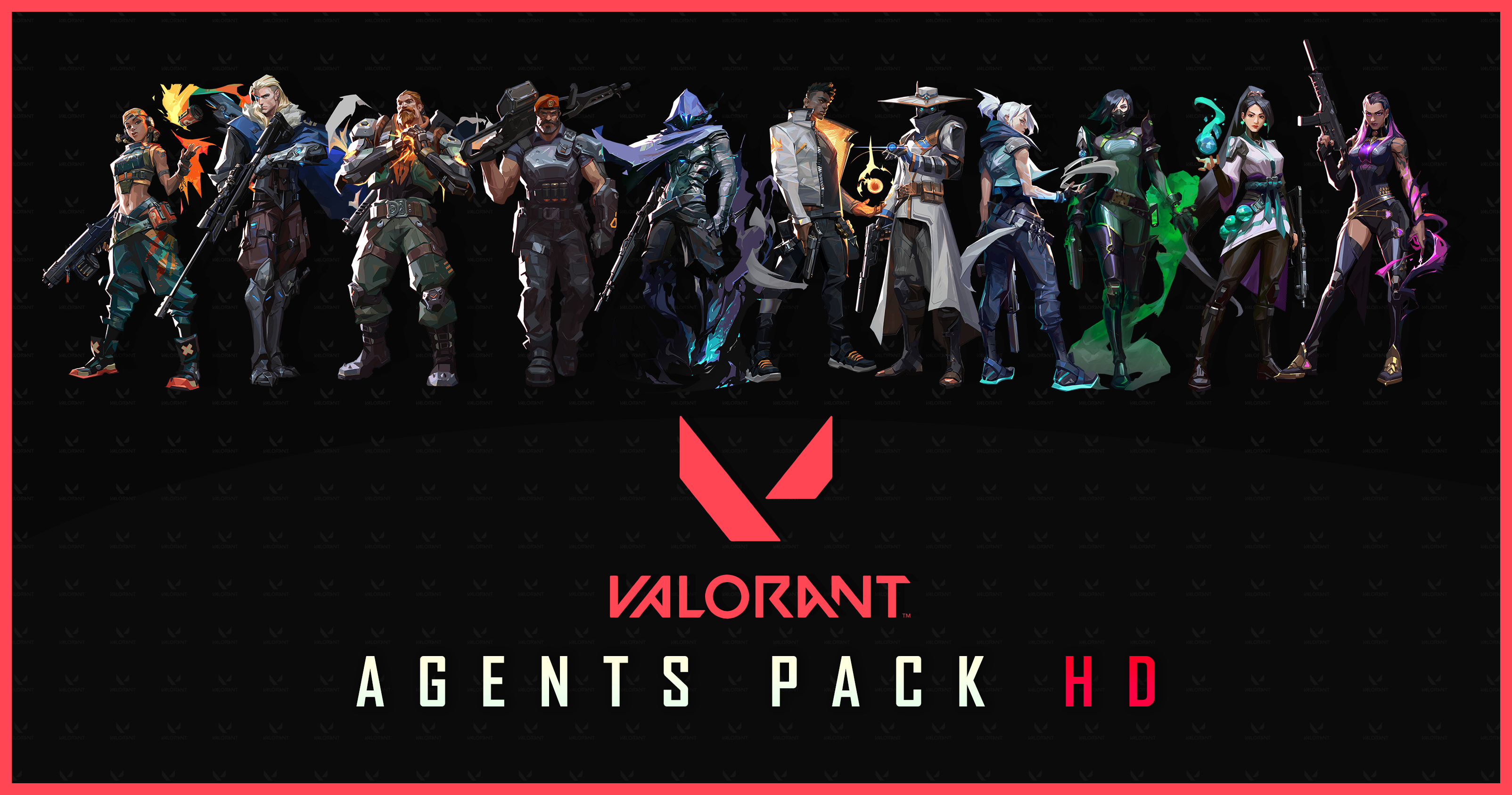 Valorant OG Character Wallpapers