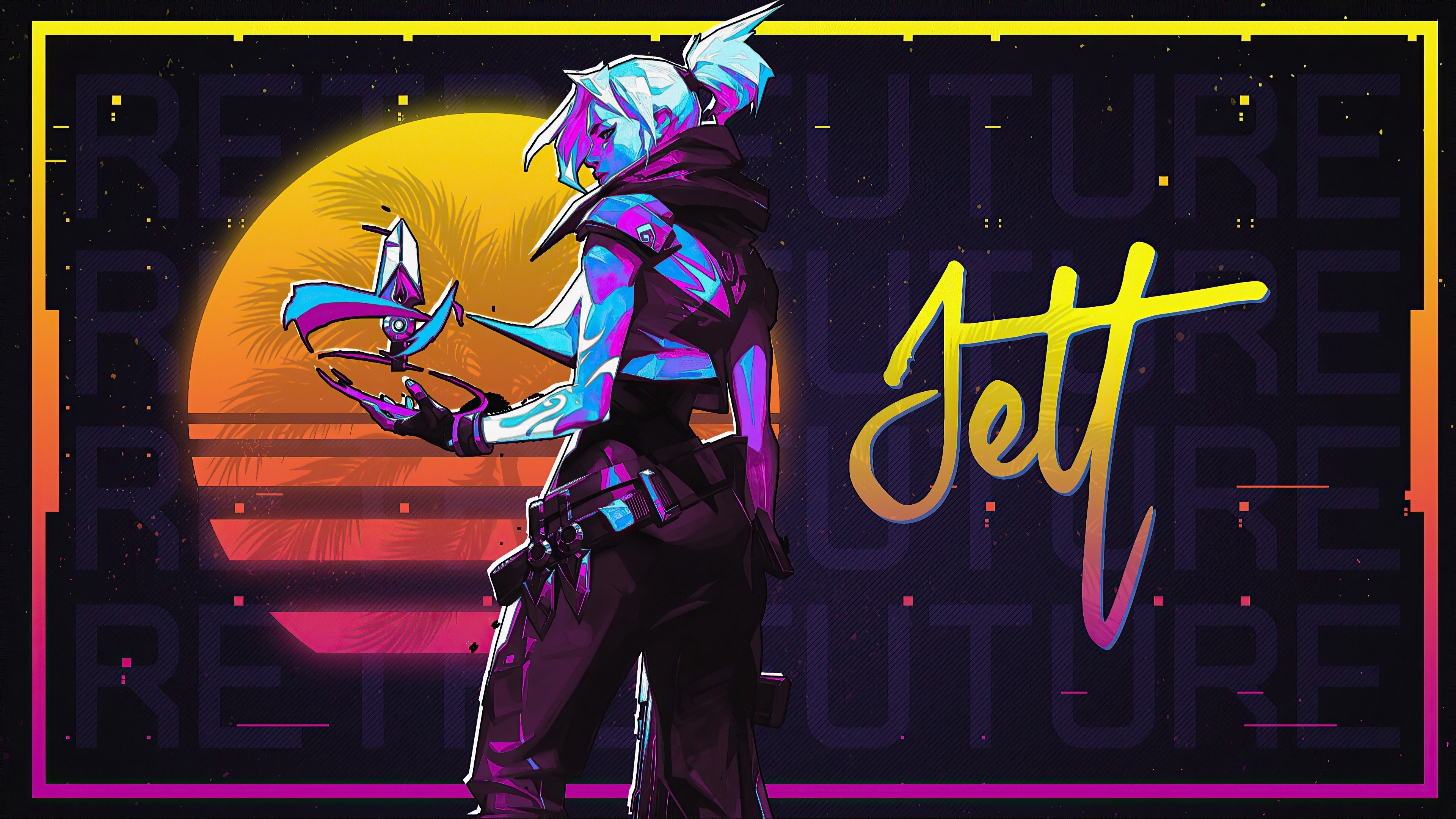 Valorants Jett FanArt Wallpapers