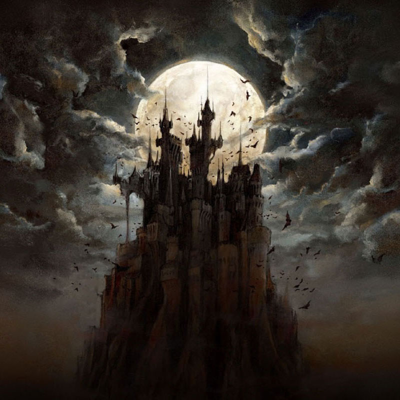 Vampire Castle Background