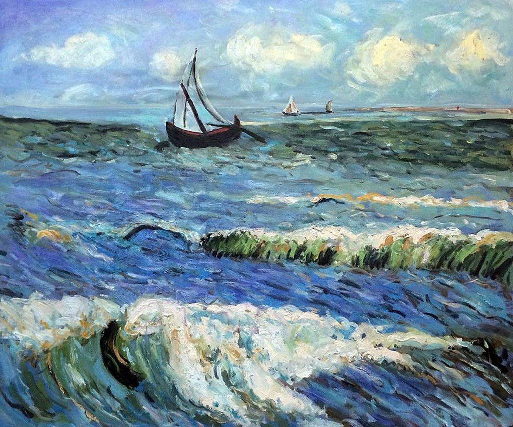 Van Gogh Sailboat Wallpapers