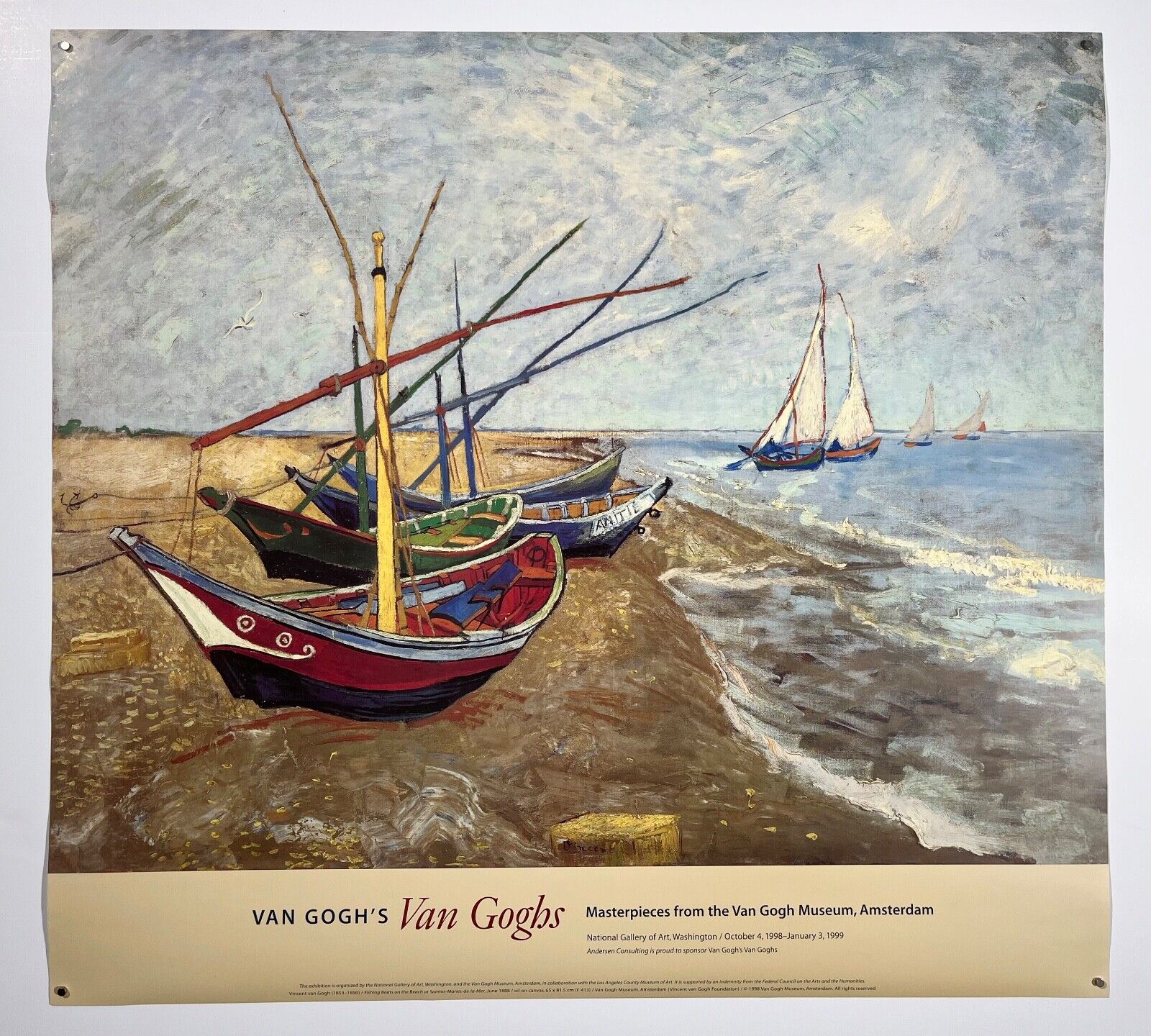 Van Gogh Sailboat Wallpapers