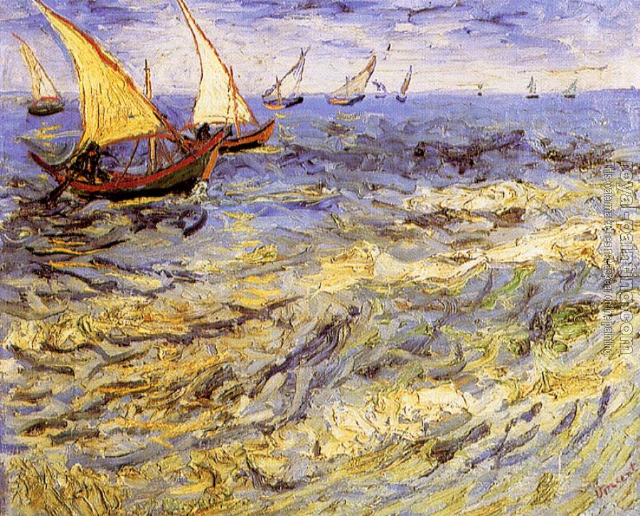 Van Gogh Sailboat Wallpapers