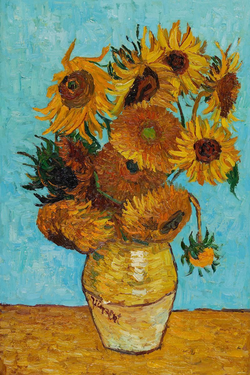 Van Gogh Sunflower Wallpapers