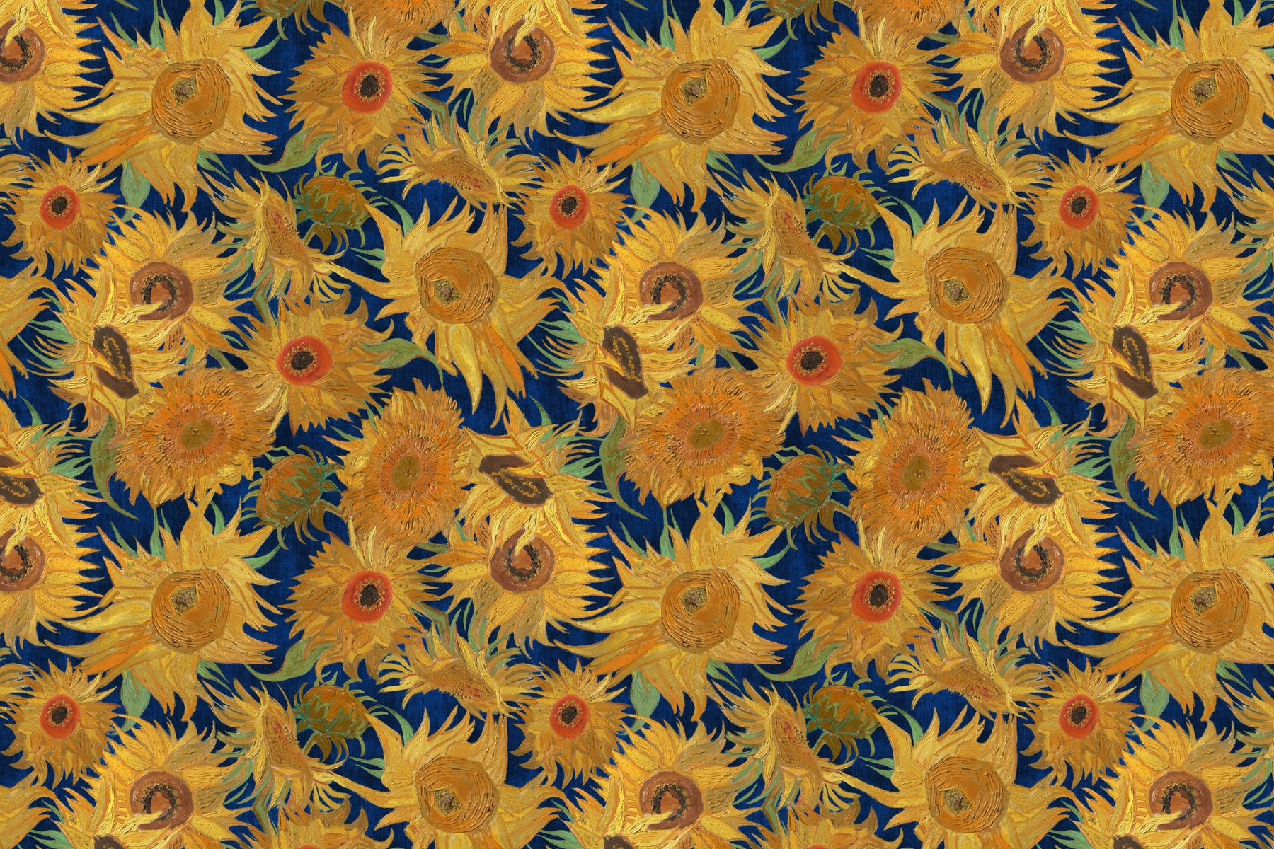 Van Gogh Sunflower Wallpapers