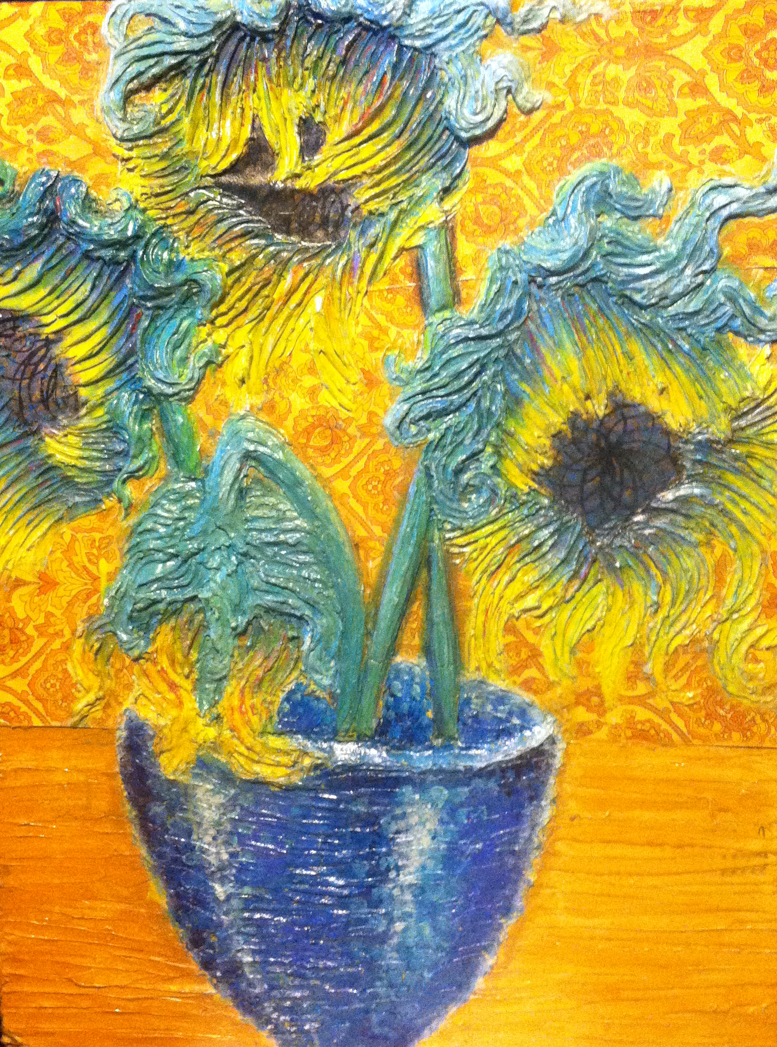 Van Gogh Sunflower Wallpapers