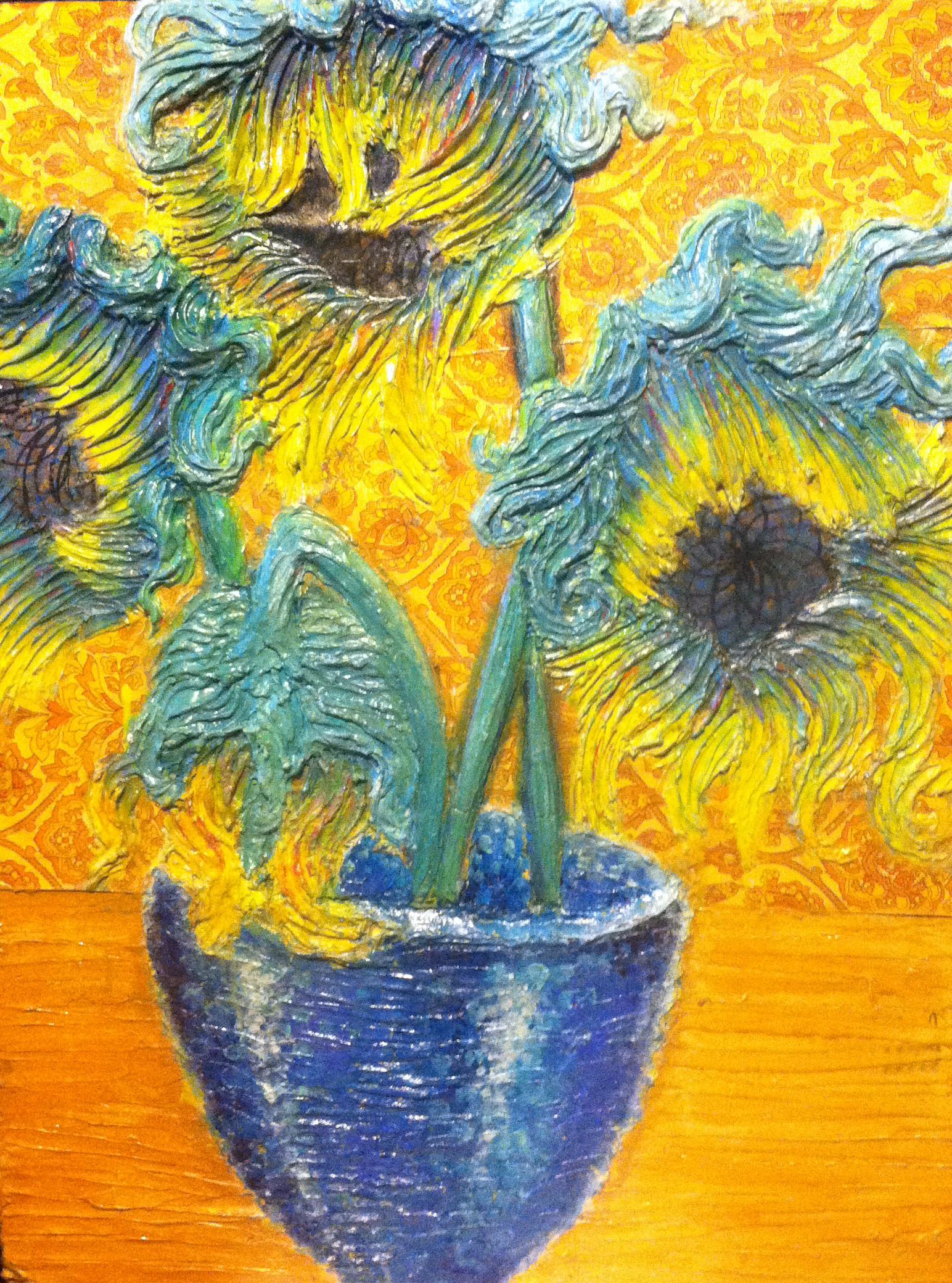 Van Gogh Sunflowers Iphone Wallpapers