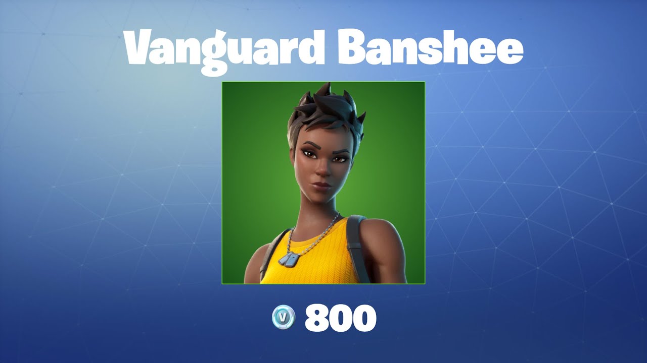 Vanguard Banshee Fortnite Wallpapers