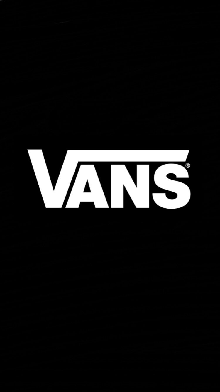 Vans Logo Black Background