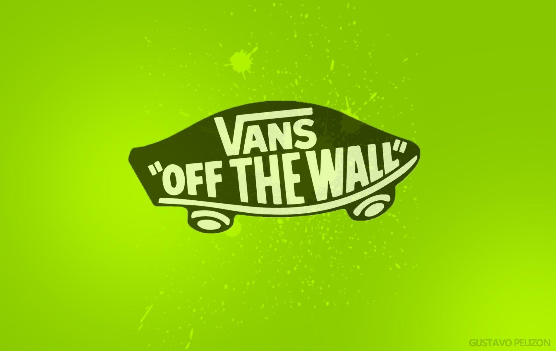 Vans Logo Black Background