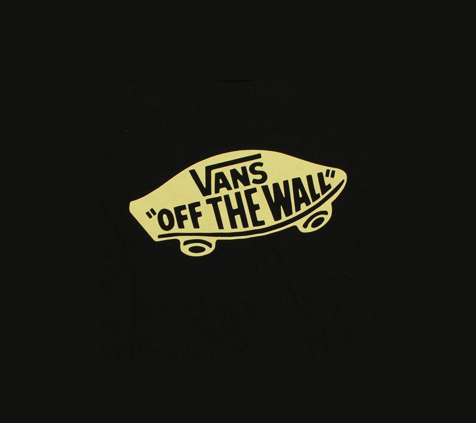 Vans Logo Black Background