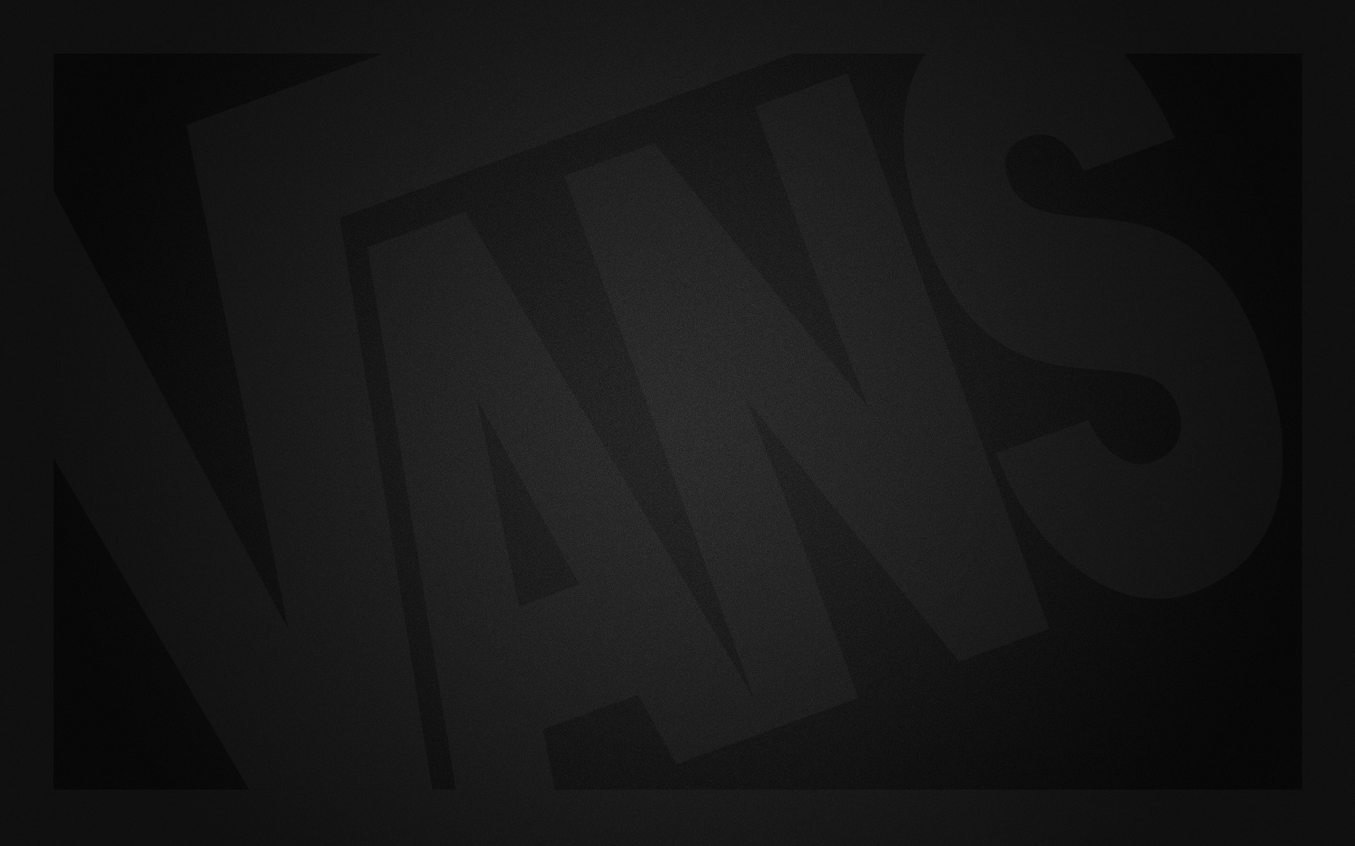 Vans Logo Black Background