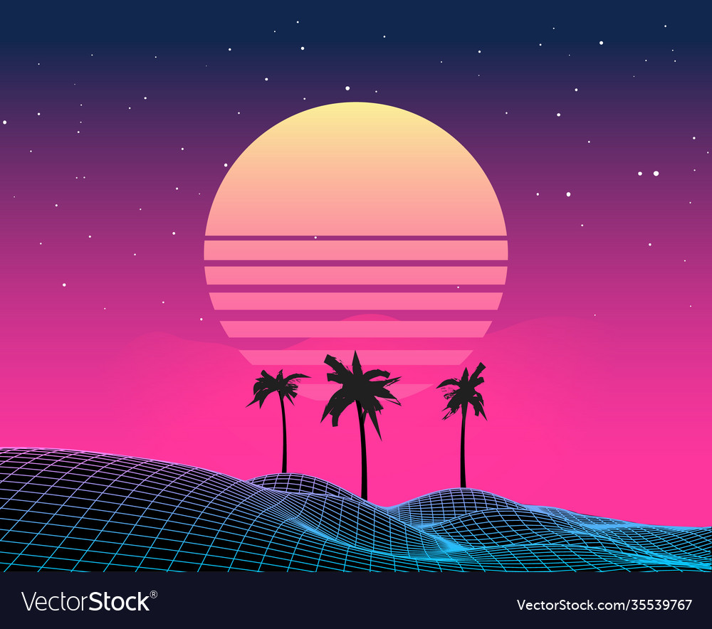 Vaporwave Background