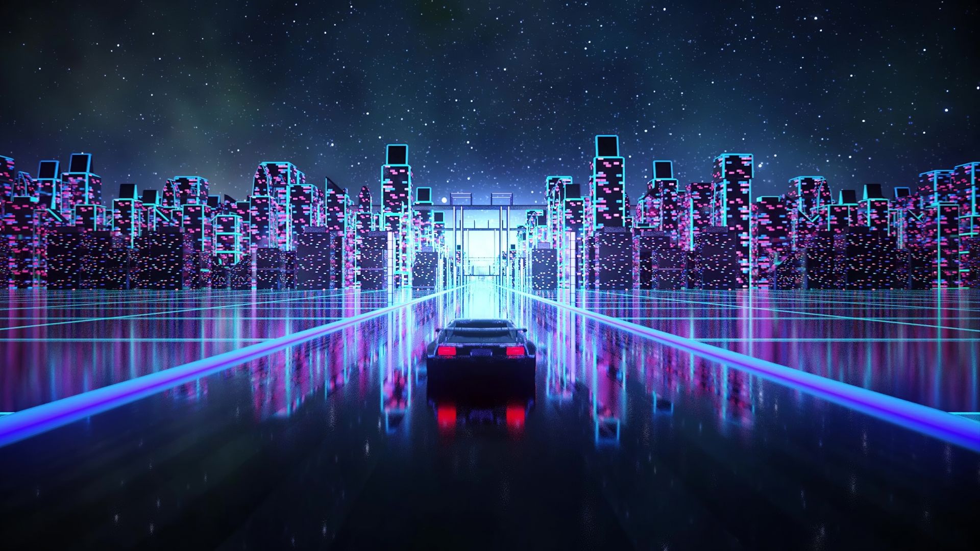 Vaporwave Car Wallpapers