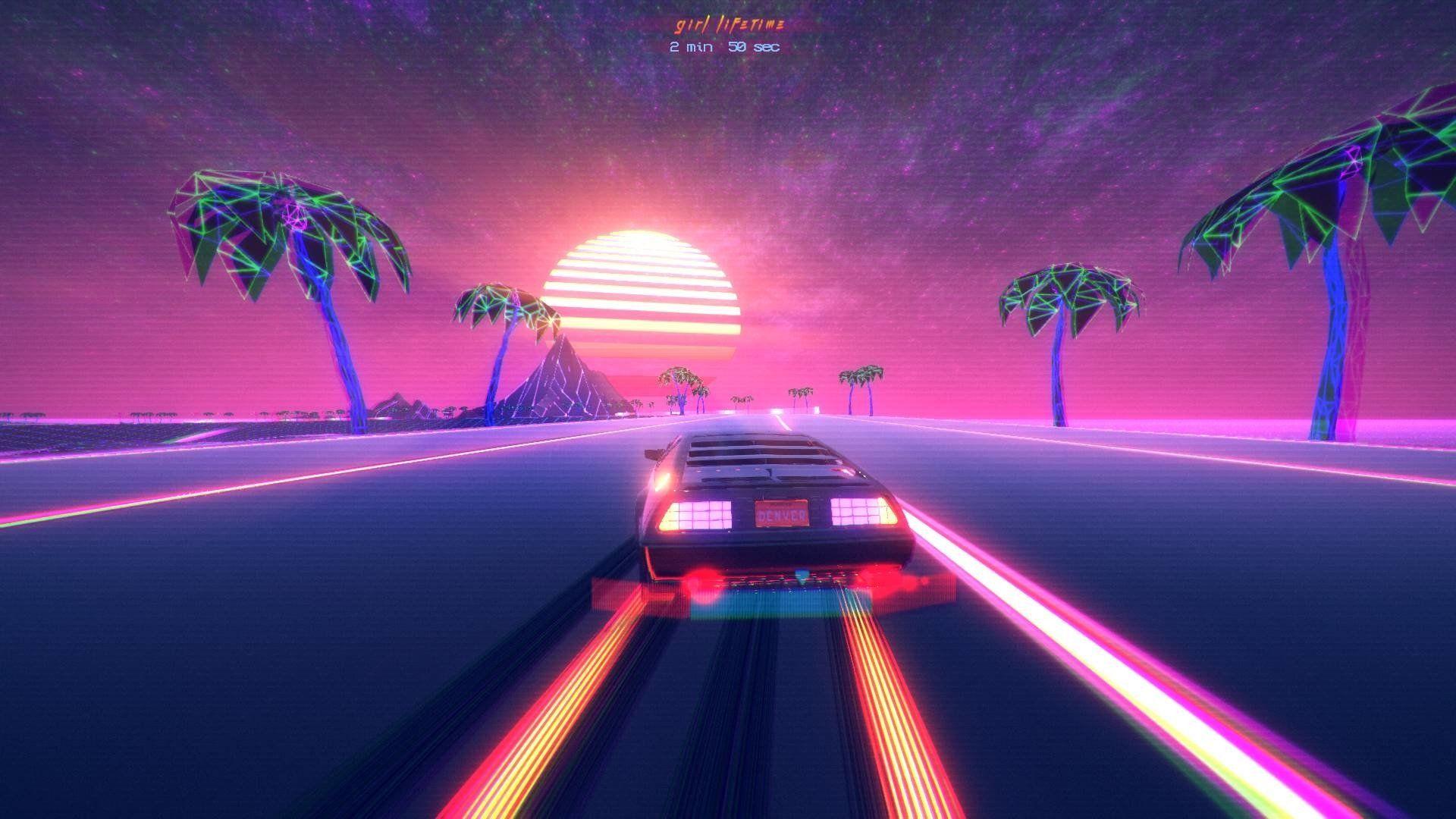 Vaporwave Car Wallpapers