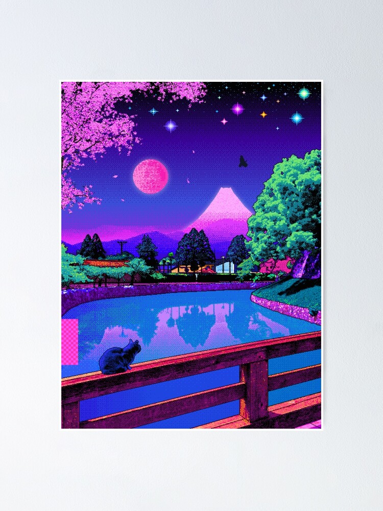 Vaporwave Pixel Art Wallpapers