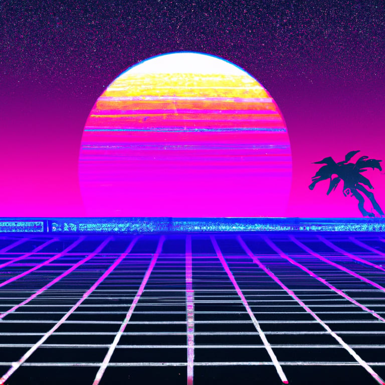 Vaporwave Pixel Wallpapers