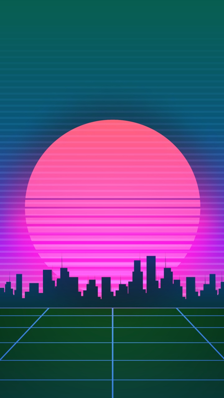 Vaporwave Pixel Wallpapers