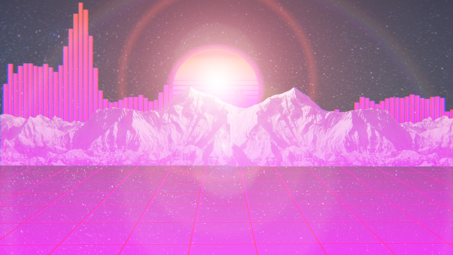 Vaporwave Pixel Wallpapers