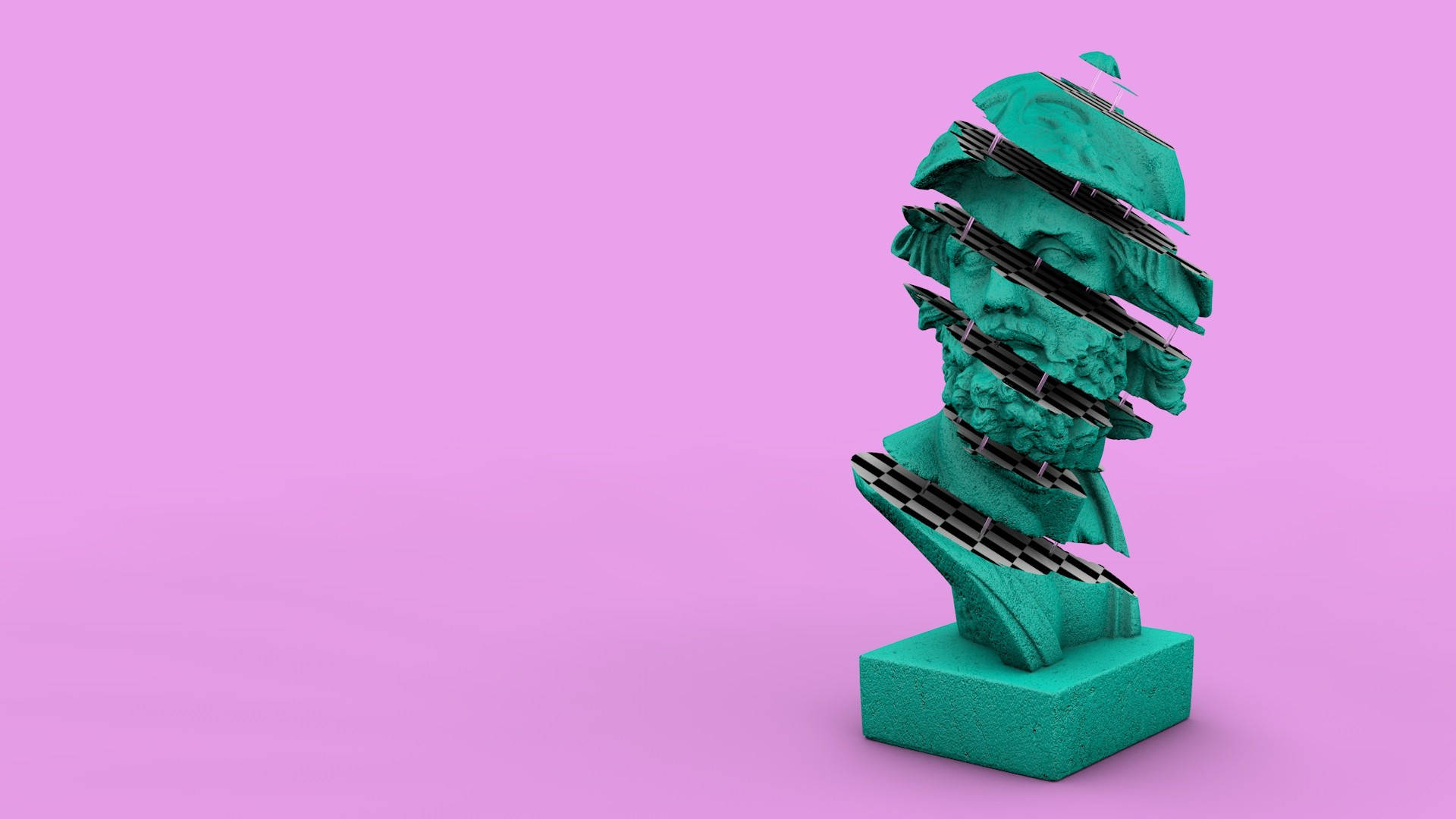 Vaporwave Statue Wallpapers