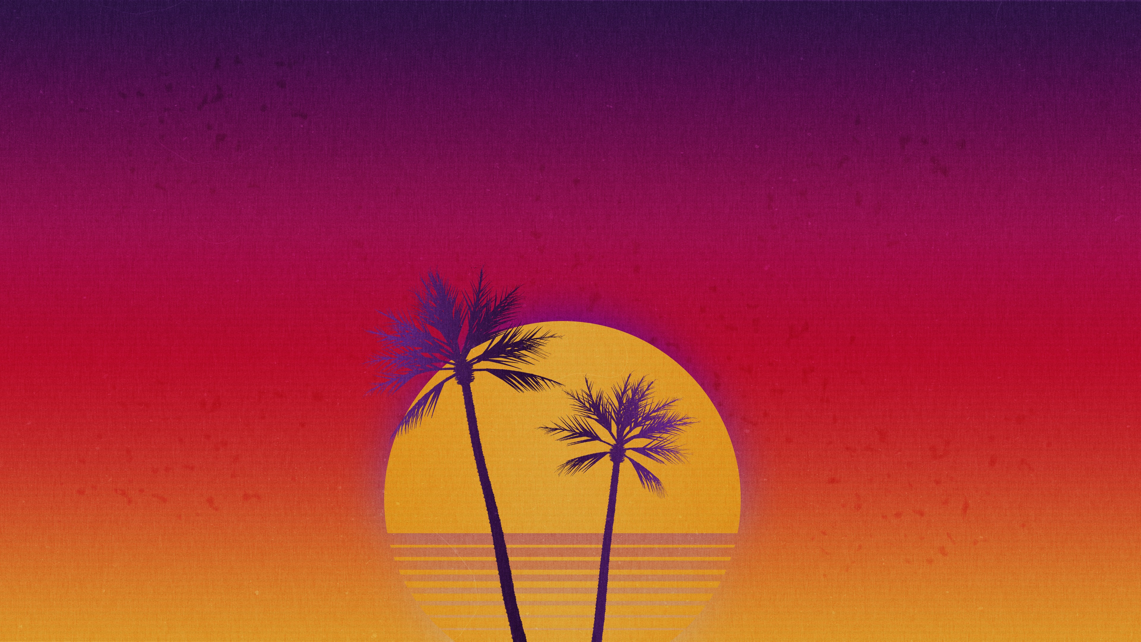 Vaporwave Sunset Wallpapers