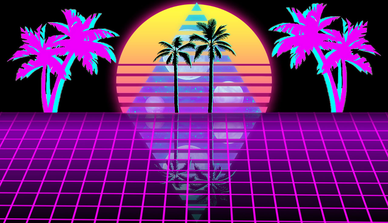 Vaporwave Writing Wallpapers